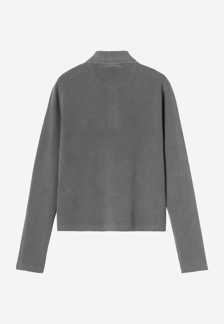 Carhartt WIP W' Dora Garment Dyed Black Dlouhý rukáv | Women-Image