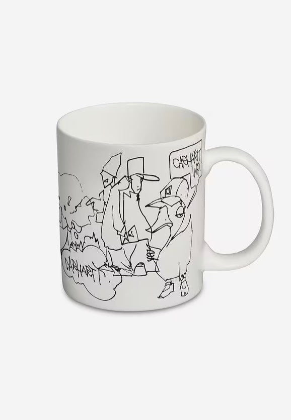 Carhartt WIP Blinkerfluid White/Black Tasse | Neutral-Image