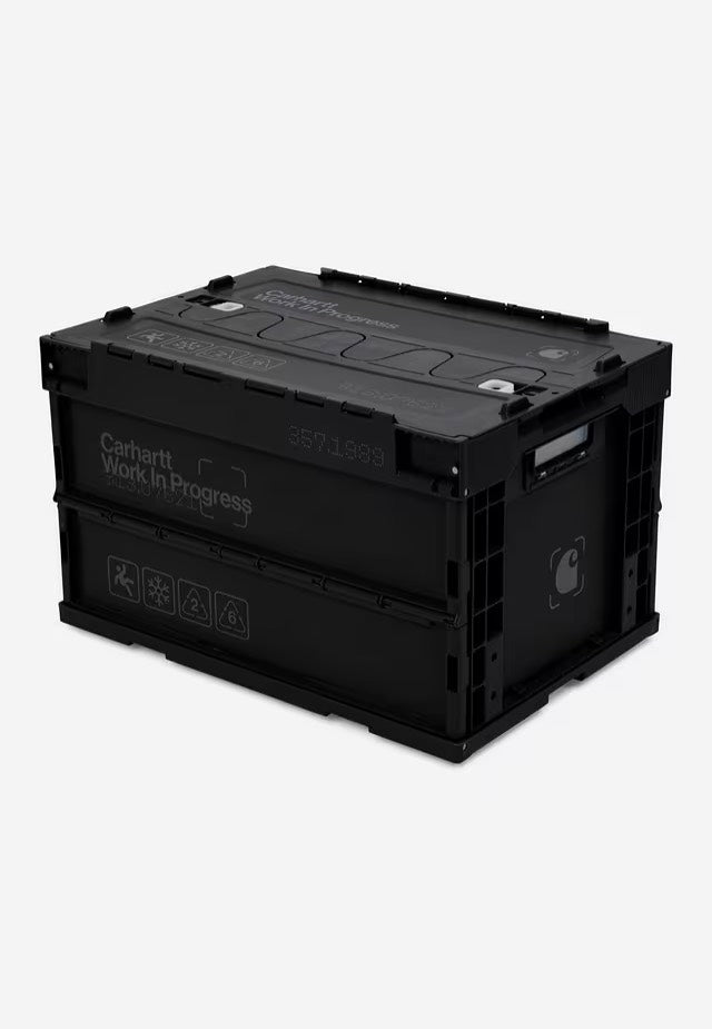Carhartt WIP Boxed Foldable Container Black/Grey Box | Neutral-Image