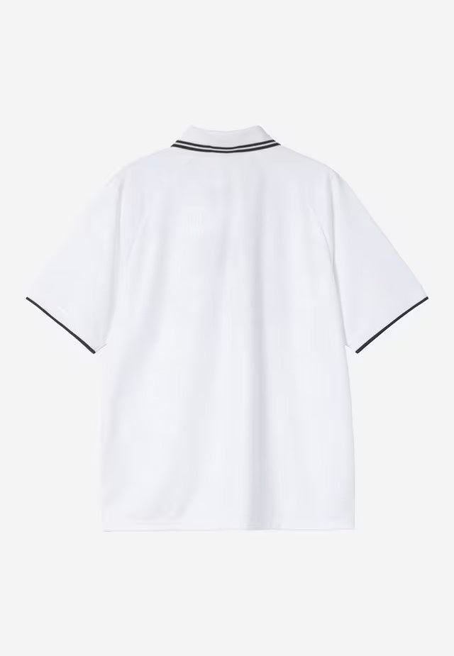 Carhartt WIP - Terrace Football Heart Train Jacquard White - T-Shirt | Men-Image