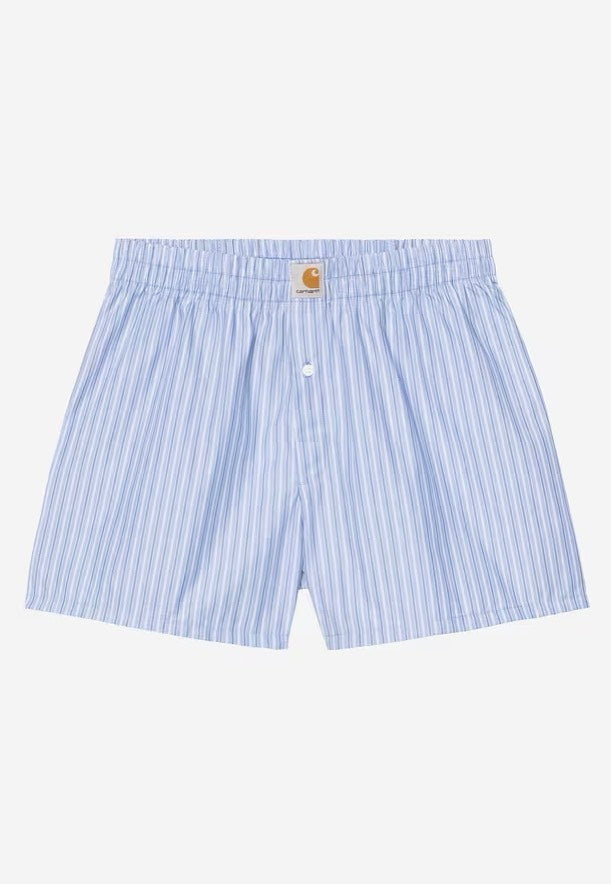 Carhartt WIP - Cotton Boxer Keene Stripe/Curacao - Boxershorts | Men-Image