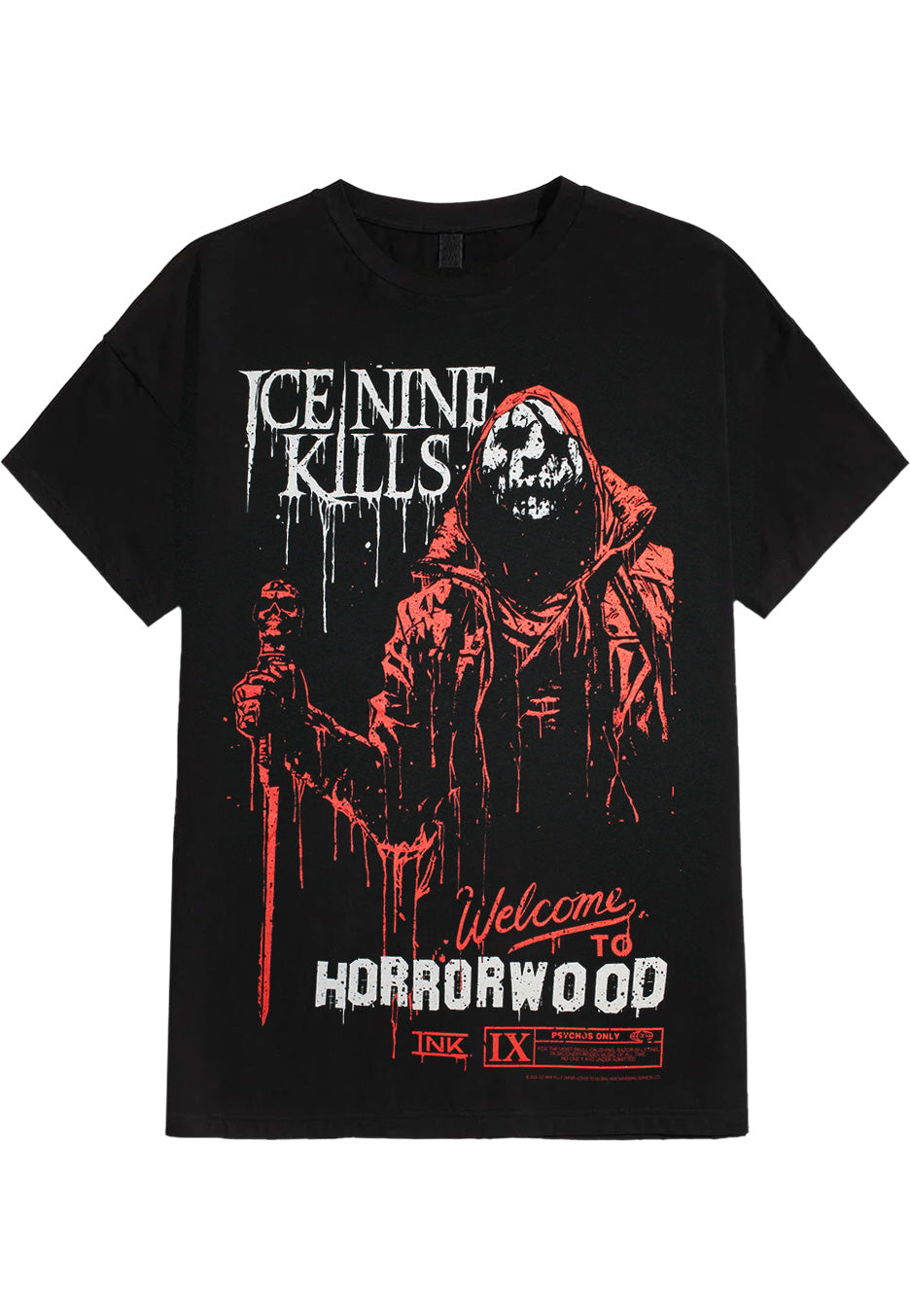 Ice Nine Kills Comic Silence T-Shirt | Neutral-Image