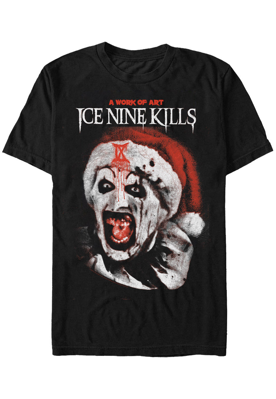 Ice Nine Kills - IX Art Santa - T-Shirt | Neutral-Image