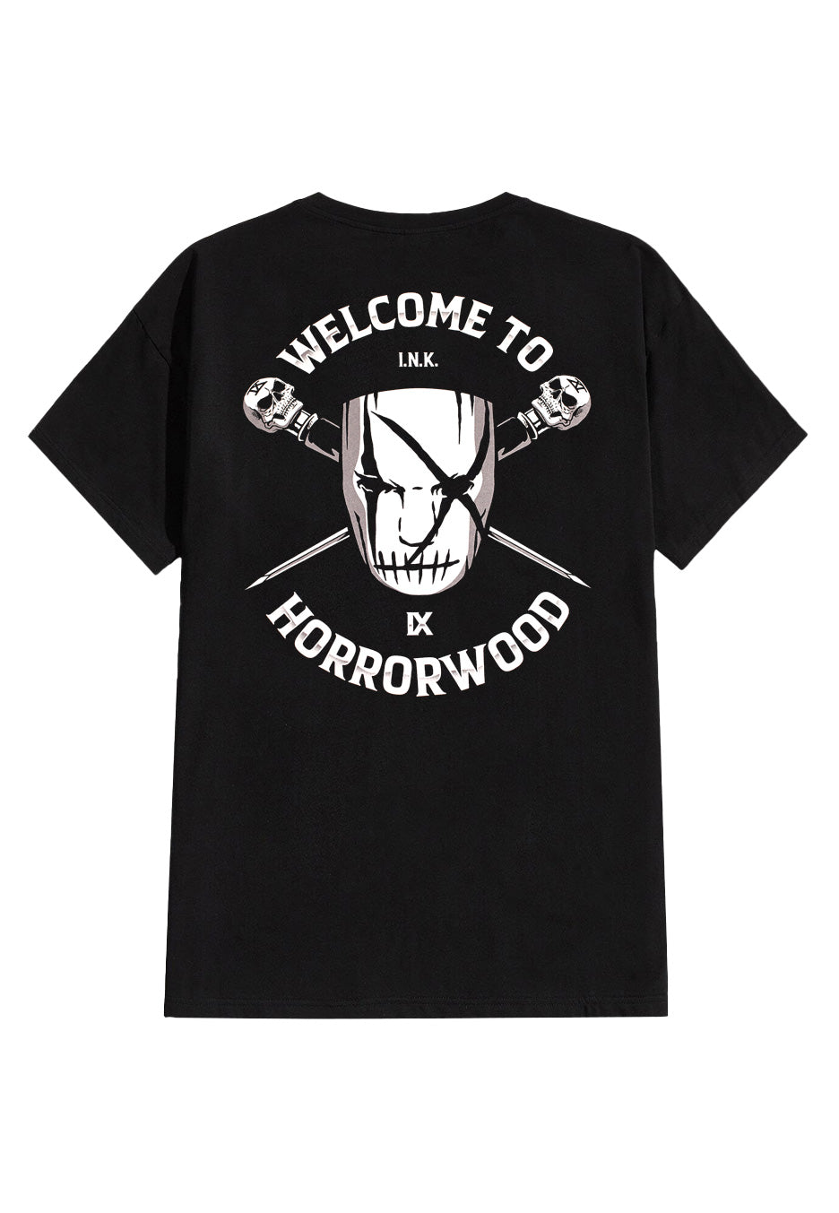 Ice Nine Kills IX Mask T-Shirt | Neutral-Image