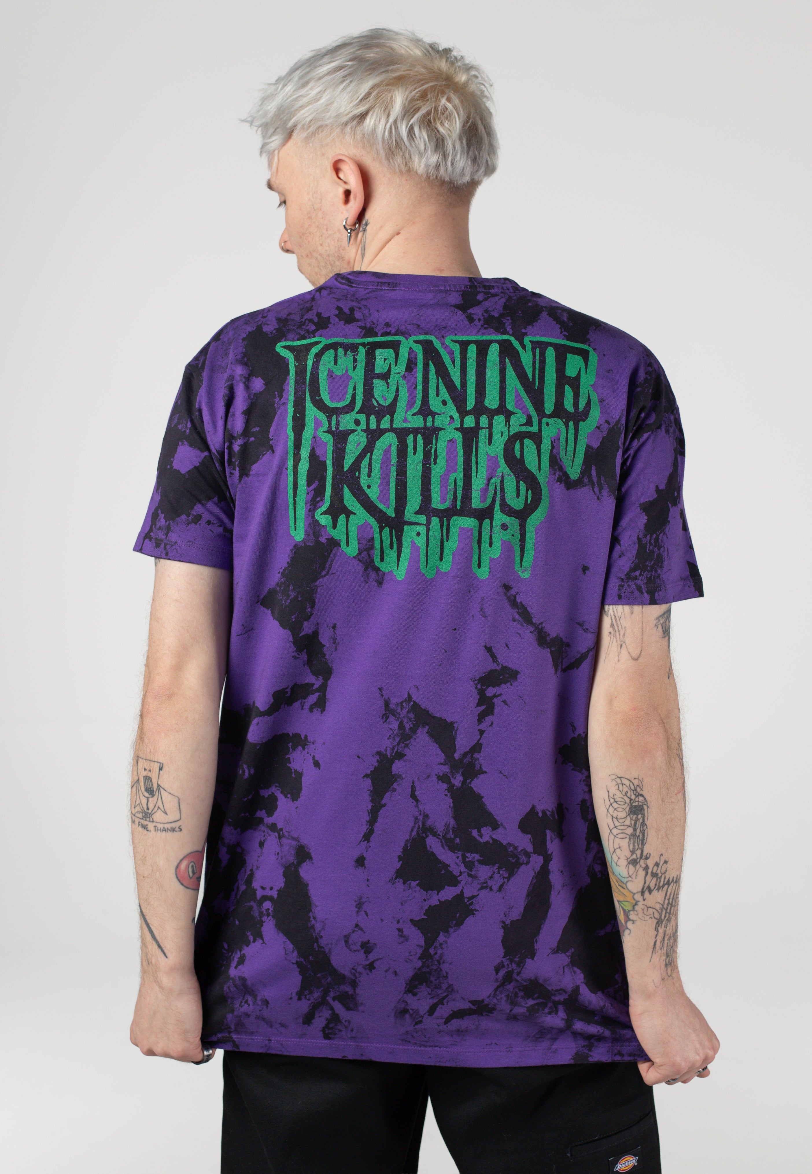 Ice Nine Kills - Pop Up Stores 2025 Grin Tie Dye - T-Shirt | Men-Image
