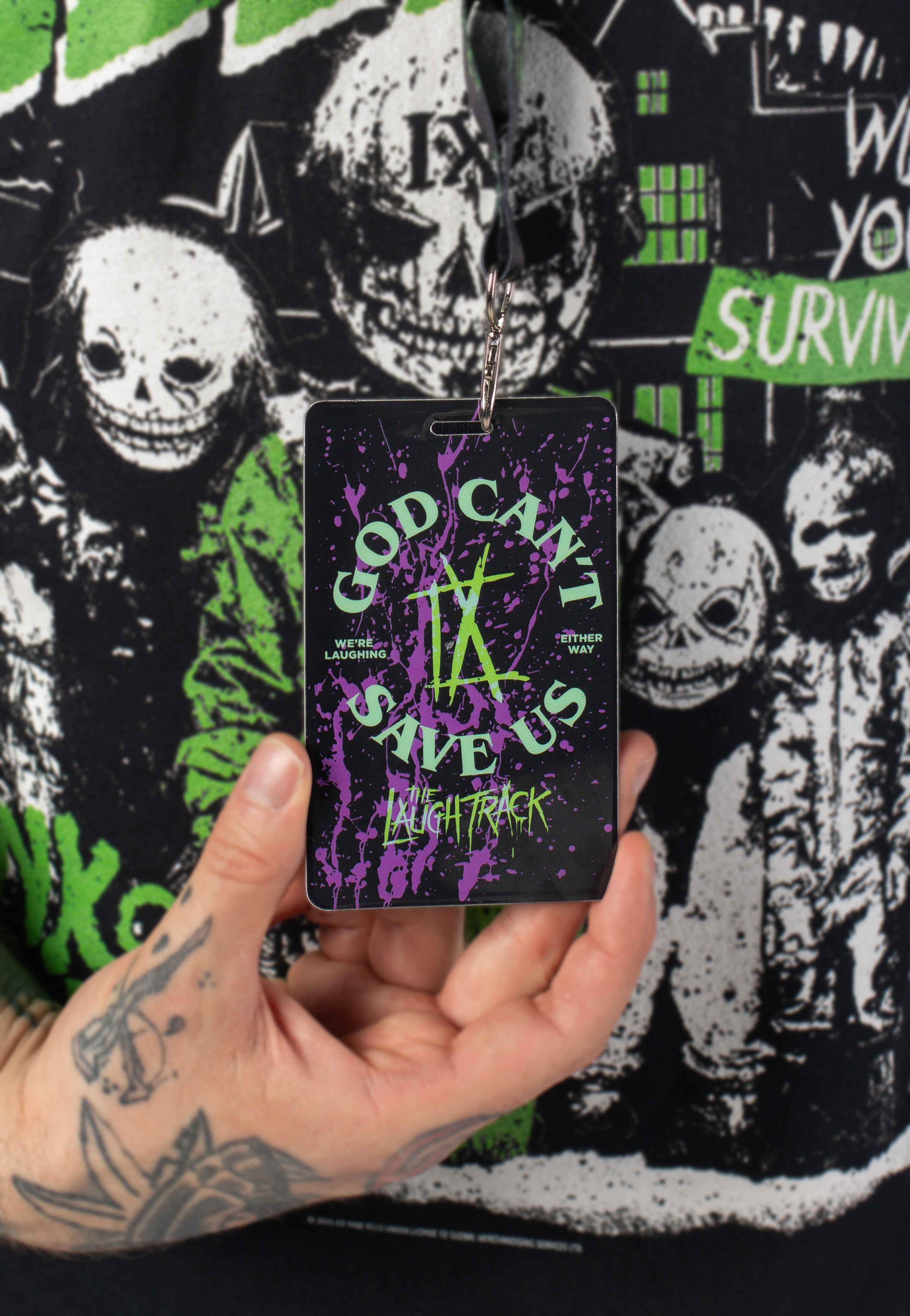 Ice Nine Kills - Pop Up Stores 2025 Laminate w/ - Lanyard | Neutral-Image