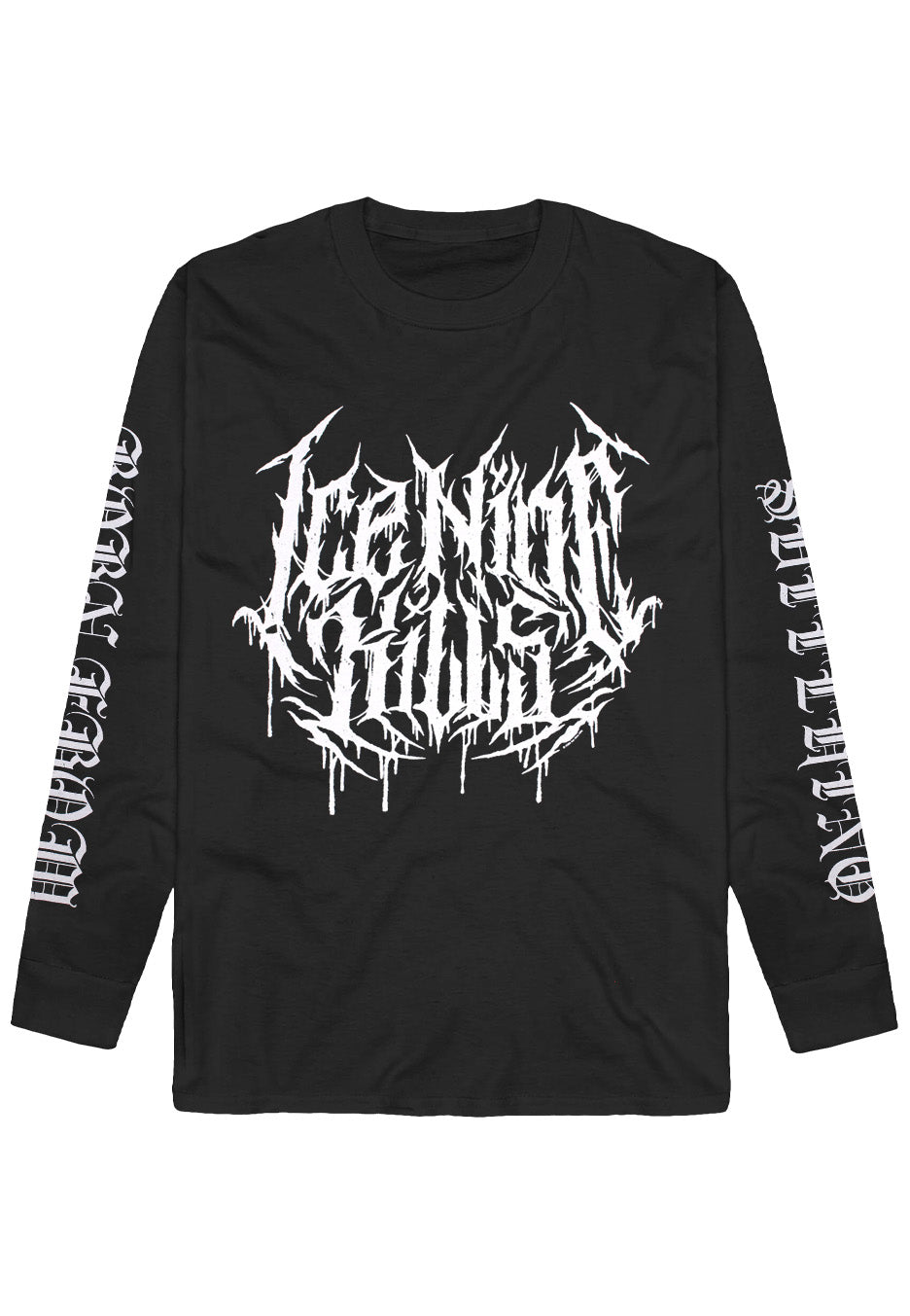 激レア 希少 ICE NINE KILLS 長袖 Tシャツ バンT M Ice Nine Kills - Pop Up Stores 2025 Work Of Art - Longsleeve