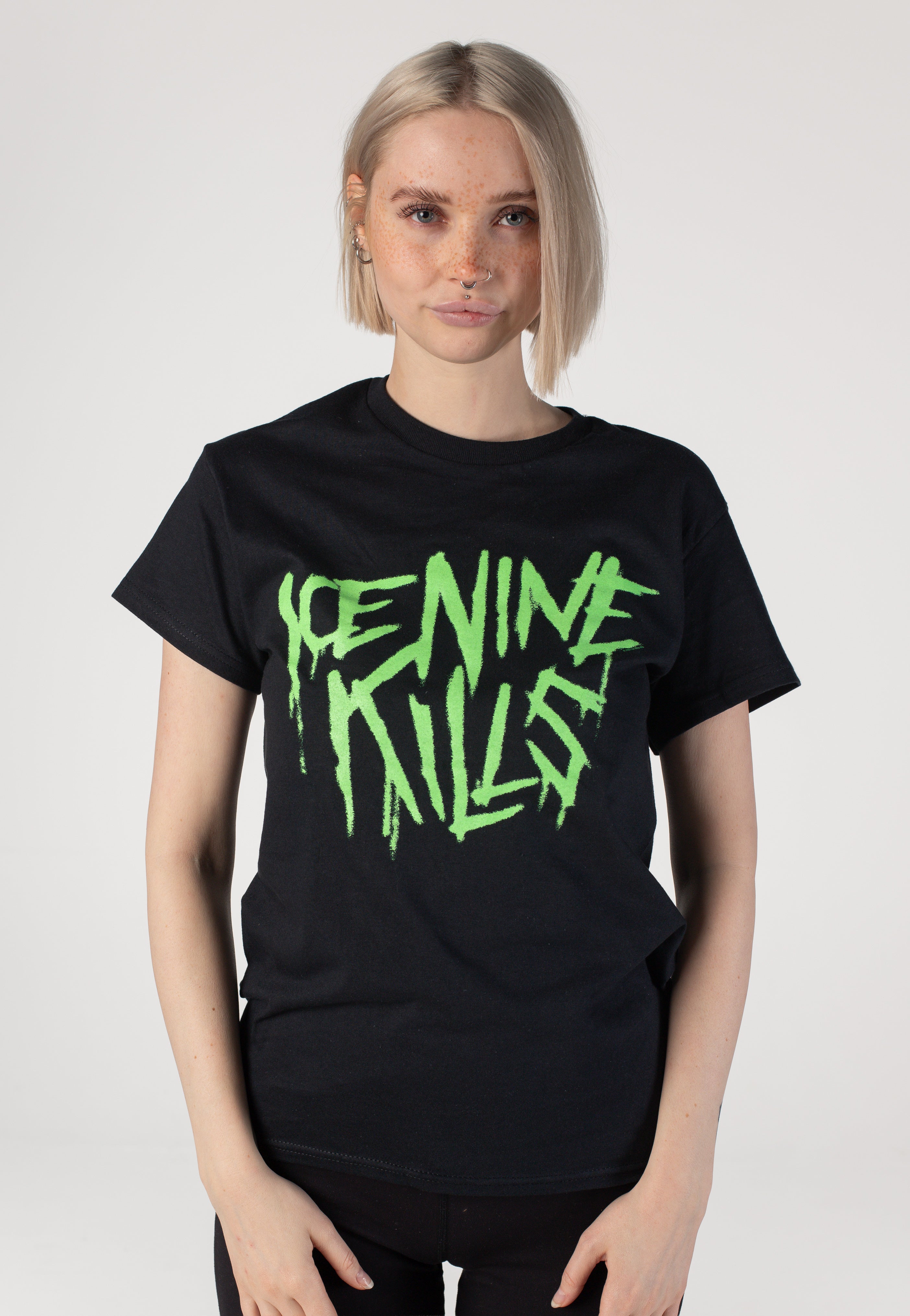 Ice Nine Kills Pop Up Stores 2025 Glow In The Dark - T-Shirt
