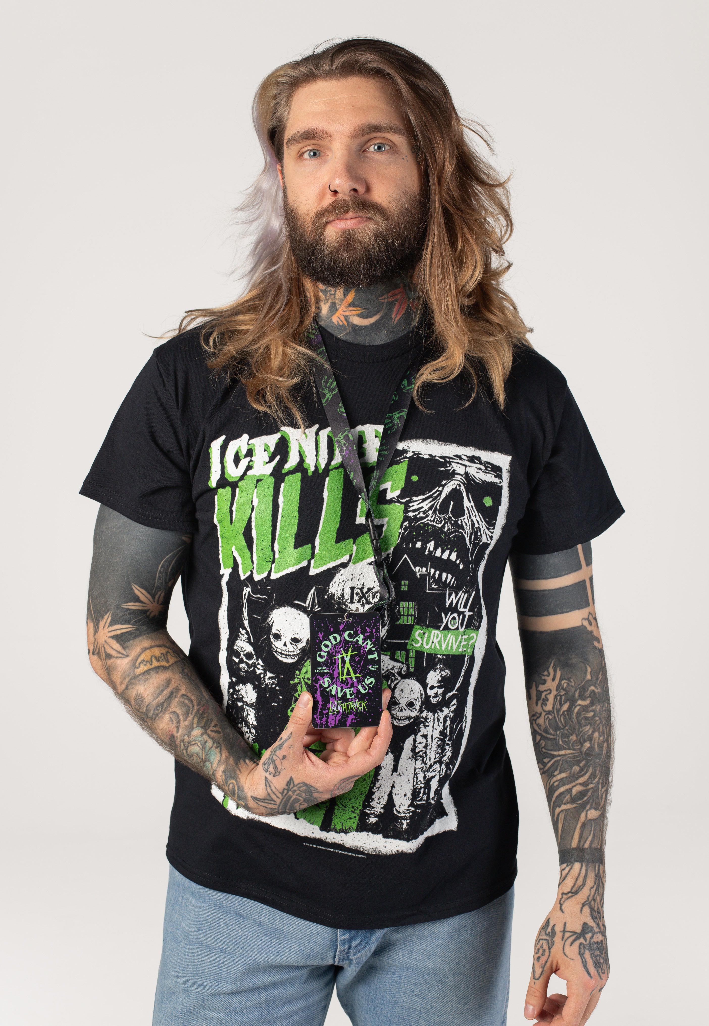 Ice Nine Kills - Pop Up Stores 2025 Laminate w/ - Lanyard | Neutral-Image