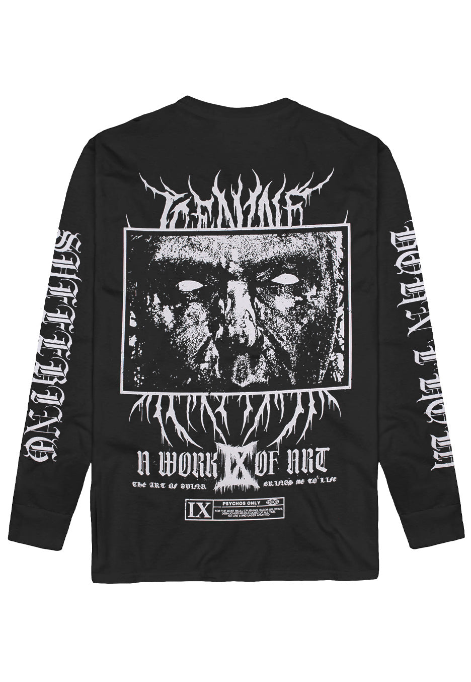 Ice Nine Kills - Pop Up Stores 2025 Work Of Art - Longsleeve | Neutral-Image