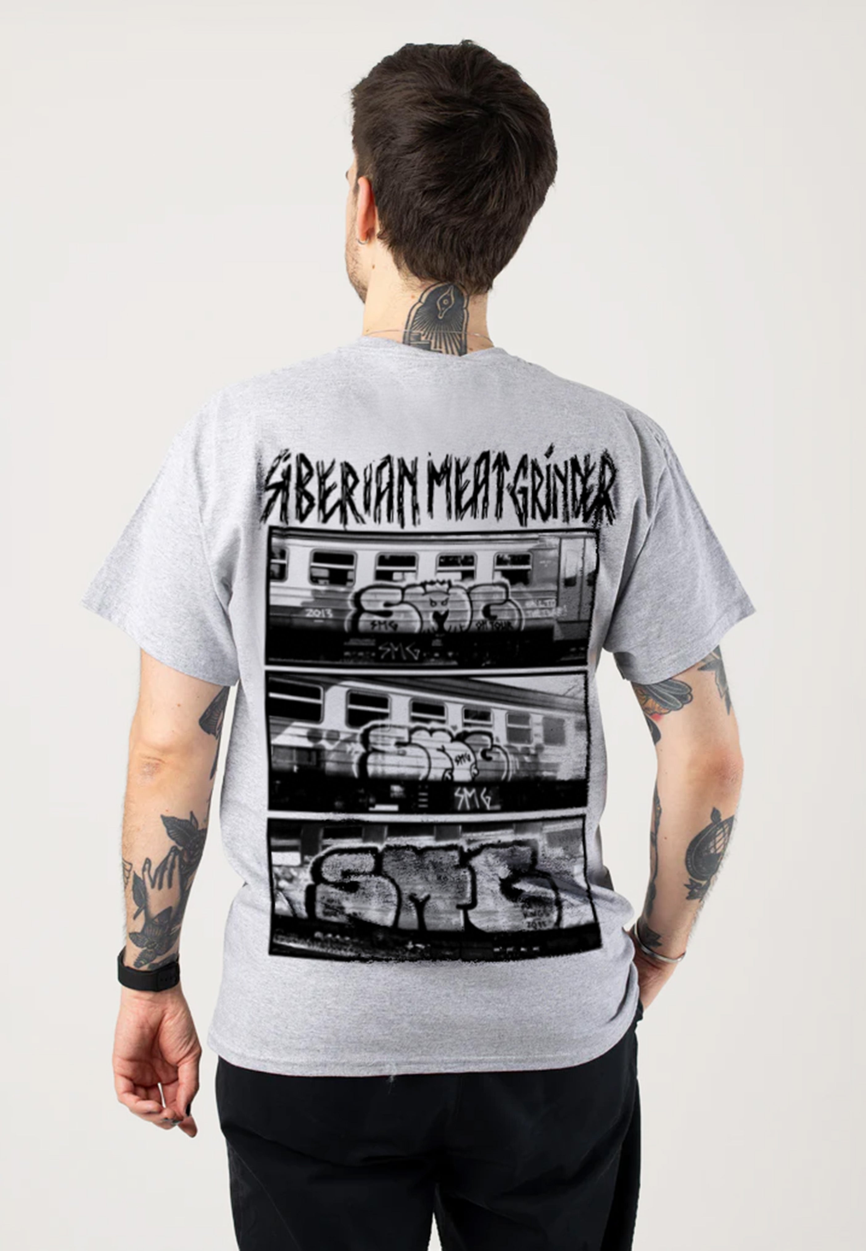 Siberian Meet Grinder - Grafitti Grey - T-Shirt | Men-Image