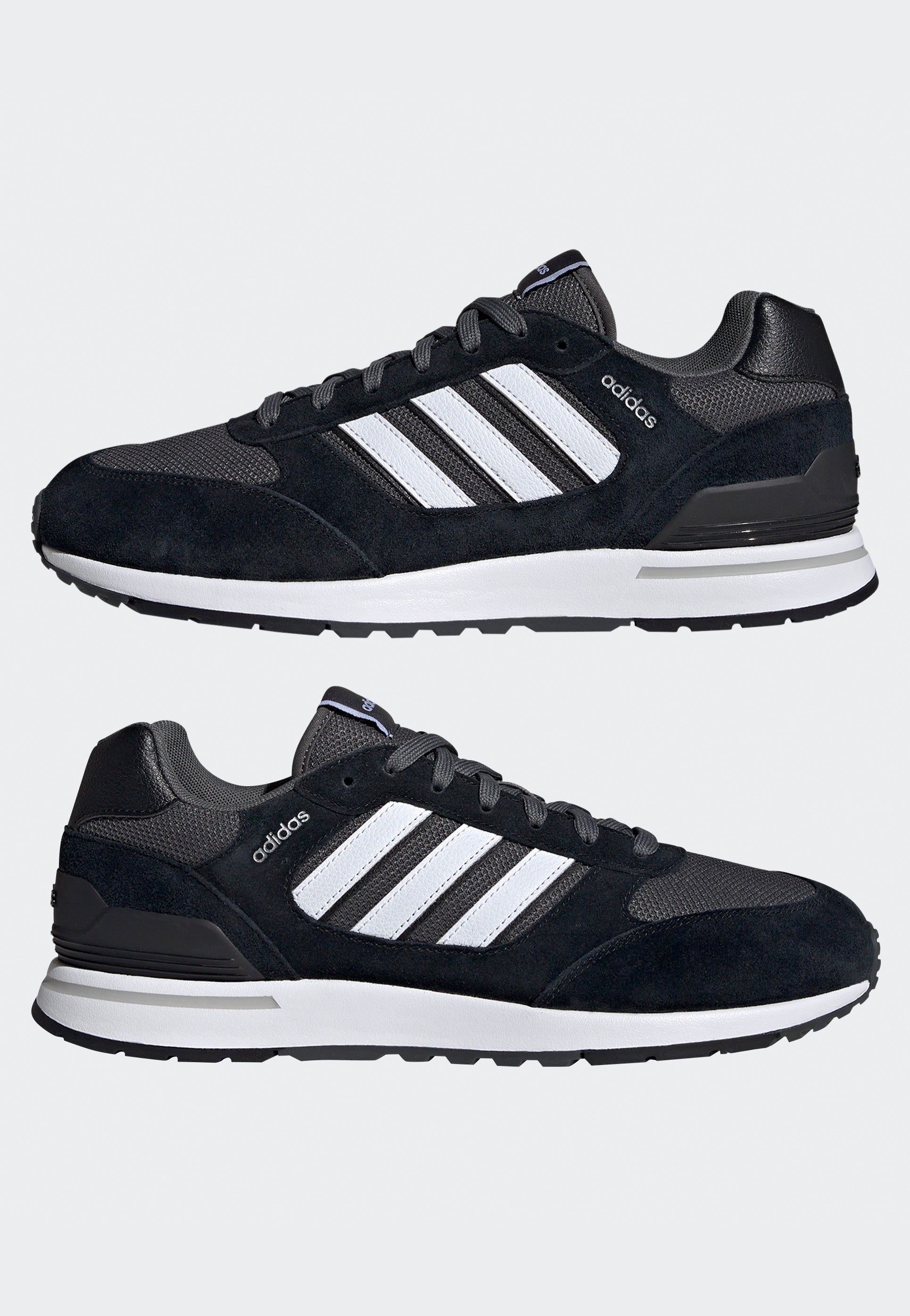 Trainers adidas Run 80s, Black Pure White