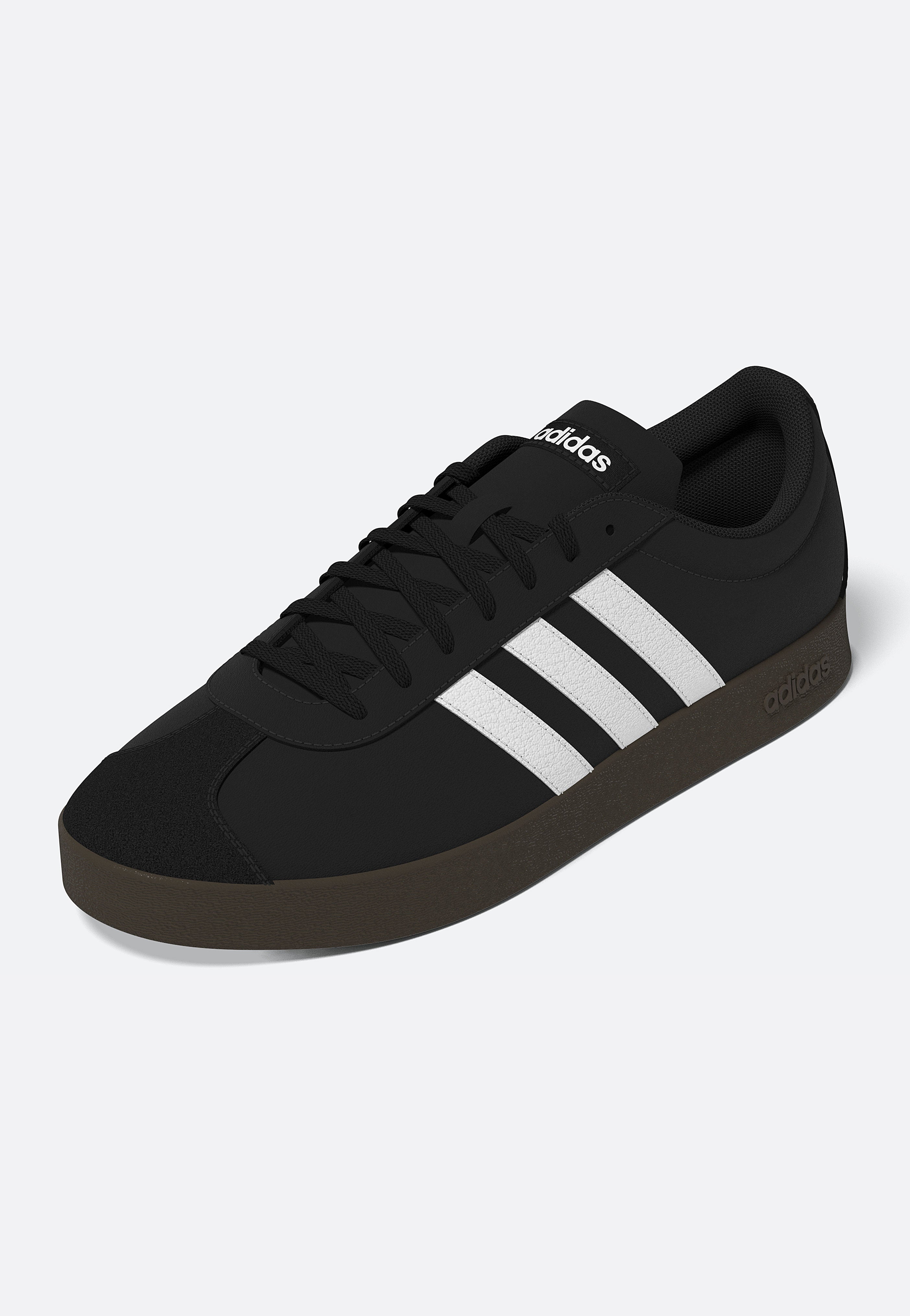 Adidas - Vl Court Base Cblack/Ftwwht/Cblack - Shoes | Neutral-Image