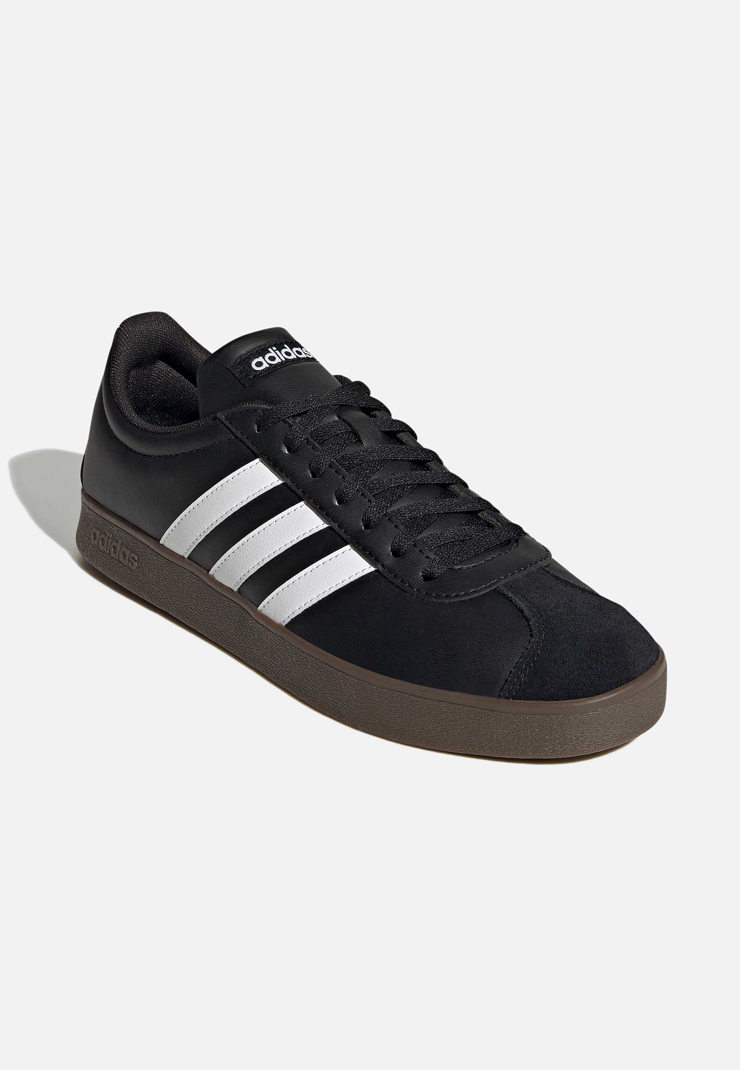 Adidas - Vl Court Base Cblack/Ftwwht/Cblack - Shoes | Neutral-Image