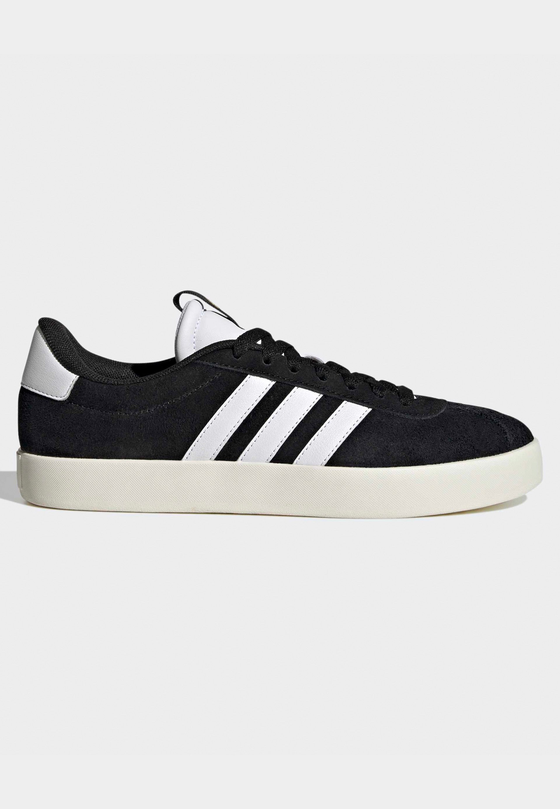 Adidas - VL Court 3.0 Cblack/Ftwwht/Goldmt - Girl Shoes | Women-Image