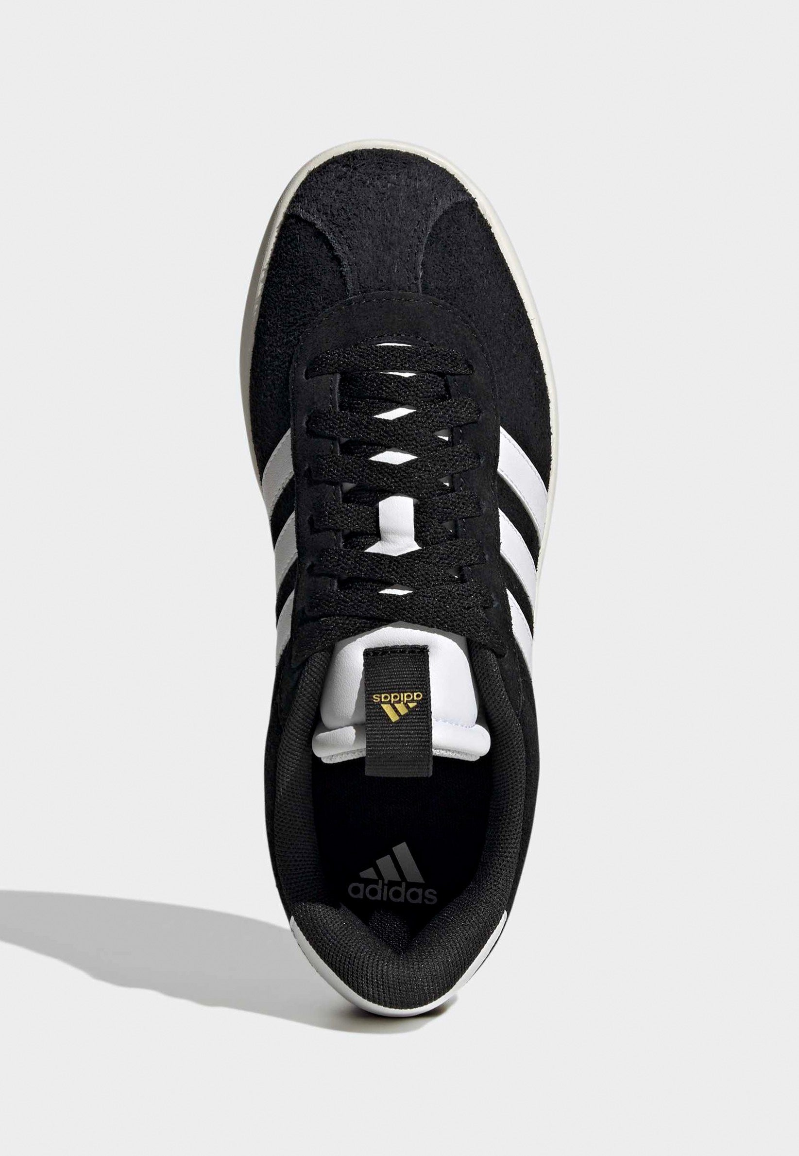 Adidas - VL Court 3.0 Cblack/Ftwwht/Goldmt - Girl Shoes | Women-Image