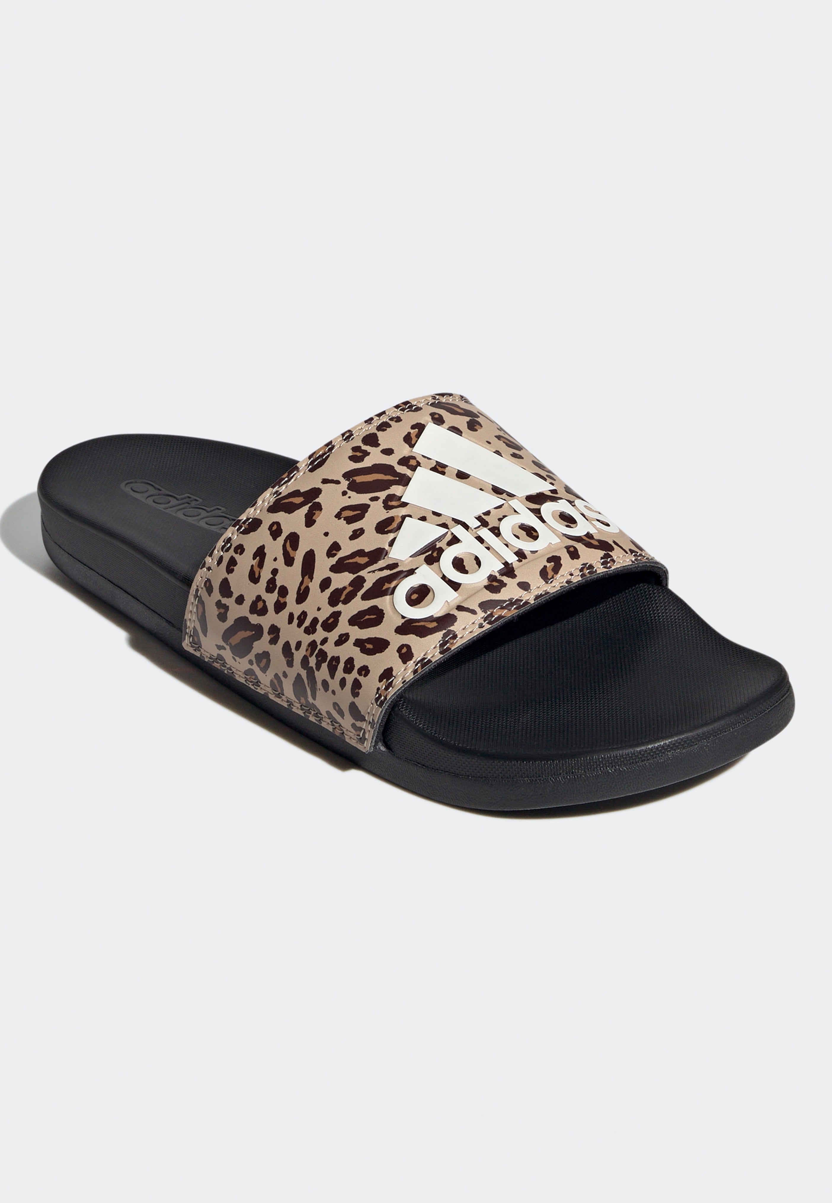 Adidas - Adilette Comfort Cblack/Owhite/Magbei - Girl Slides | Women-Image