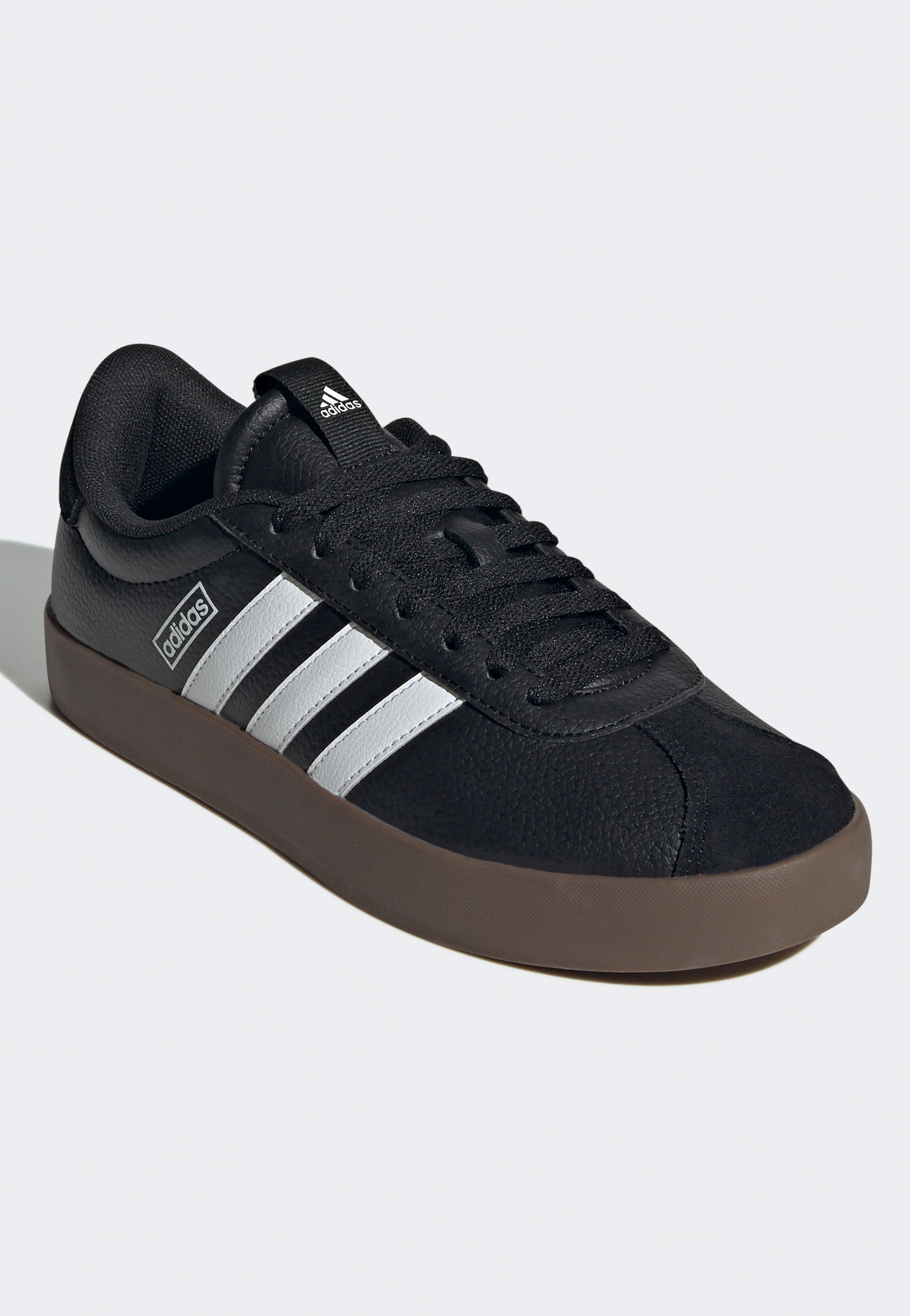 Adidas - Vl Court 3.0 Cblack/Ftwwht/Gum5 - Girl Shoes | Women-Image