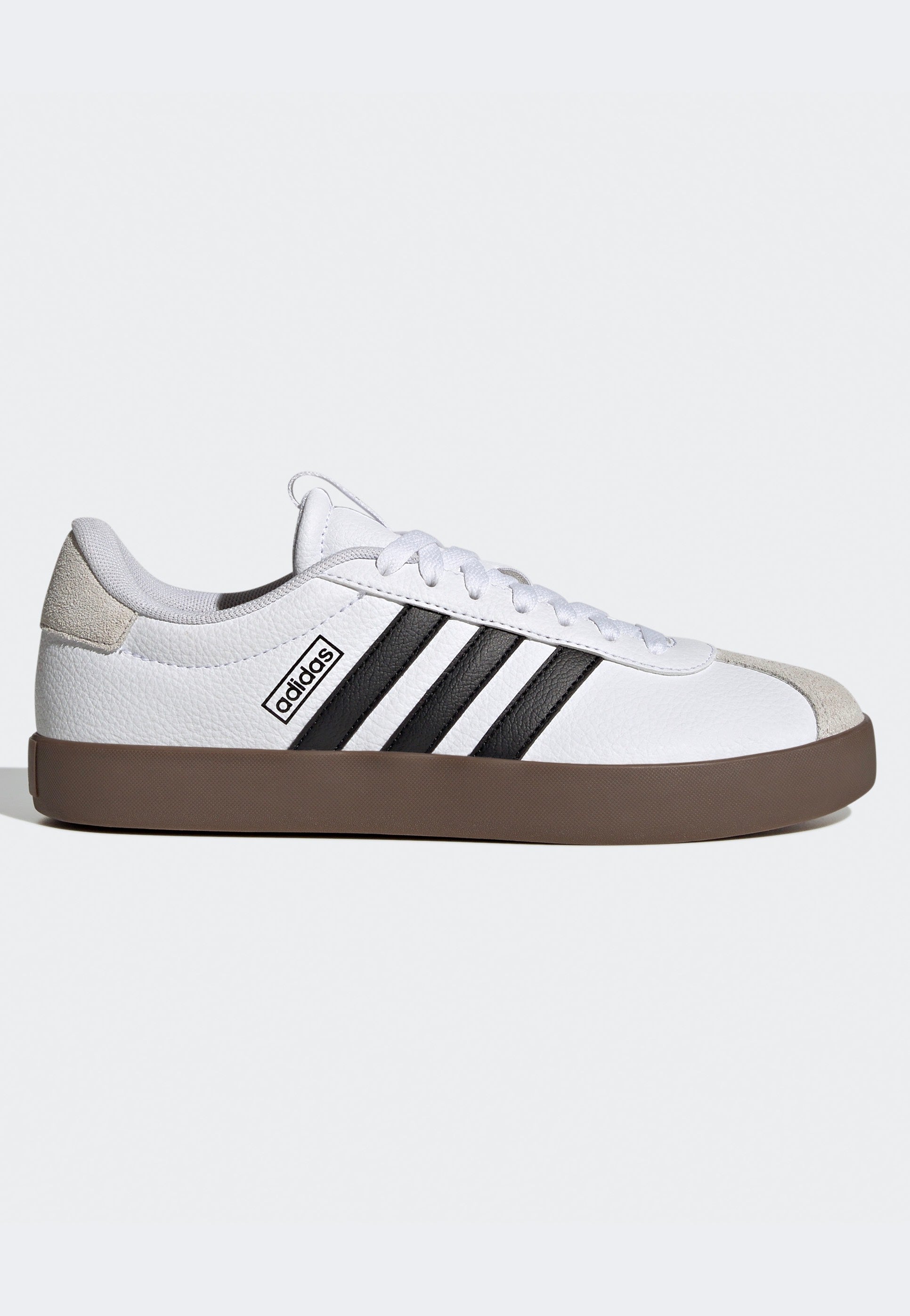Adidas - Vl Court 3.0 Ftwwht/Cblack/Greone - Girl Shoes | Women-Image