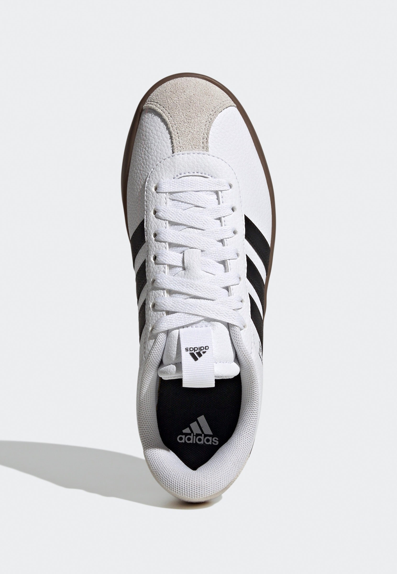 Adidas - Vl Court 3.0 Ftwwht/Cblack/Greone - Girl Shoes | Women-Image