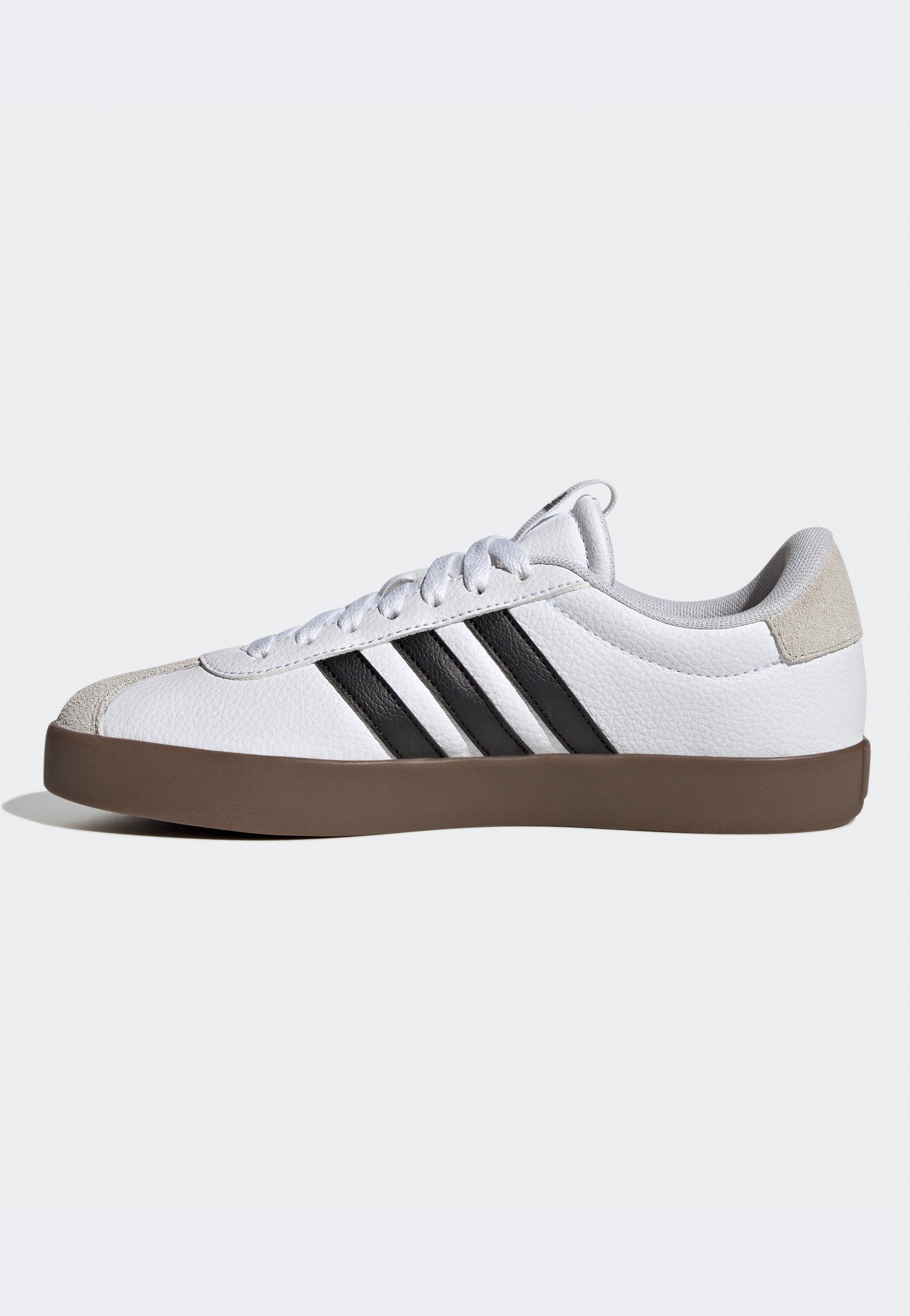 Adidas - Vl Court 3.0 Ftwwht/Cblack/Greone - Girl Shoes | Women-Image