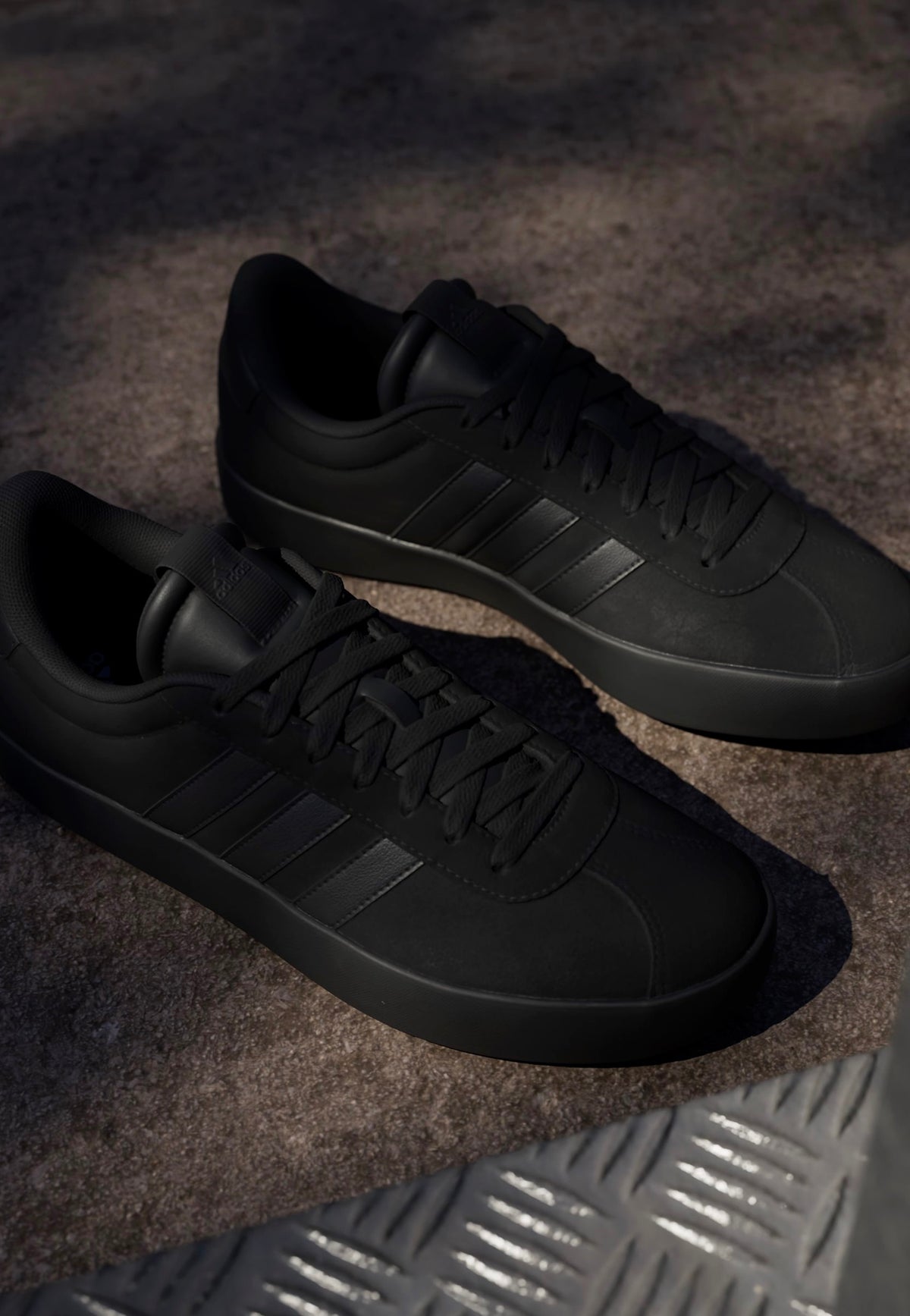 Adidas VL Court 3.0 Core Black/Core Black/Core Black Boty | Men-Image