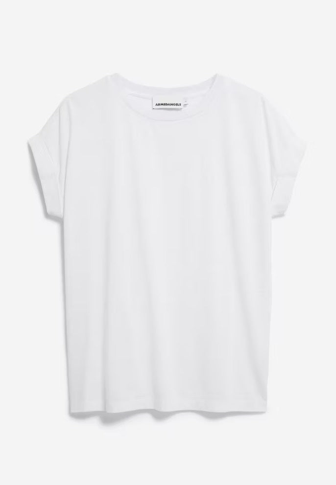 Armedangels - Idaara Circular Used White - T-Shirt | Women-Image