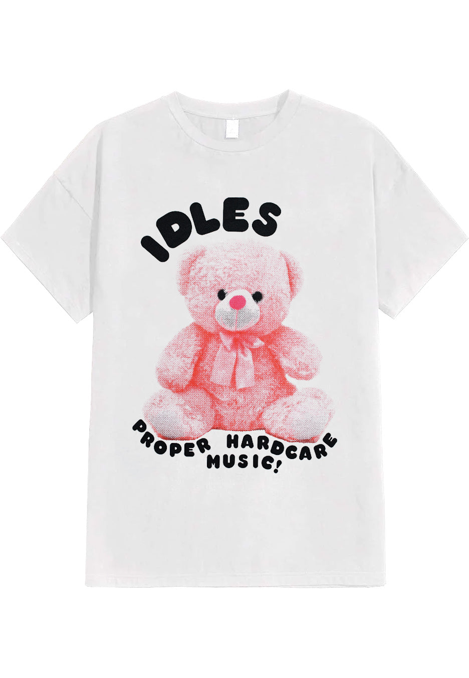 IDLES - Proper Hardcore White - T-Shirt | Neutral-Image