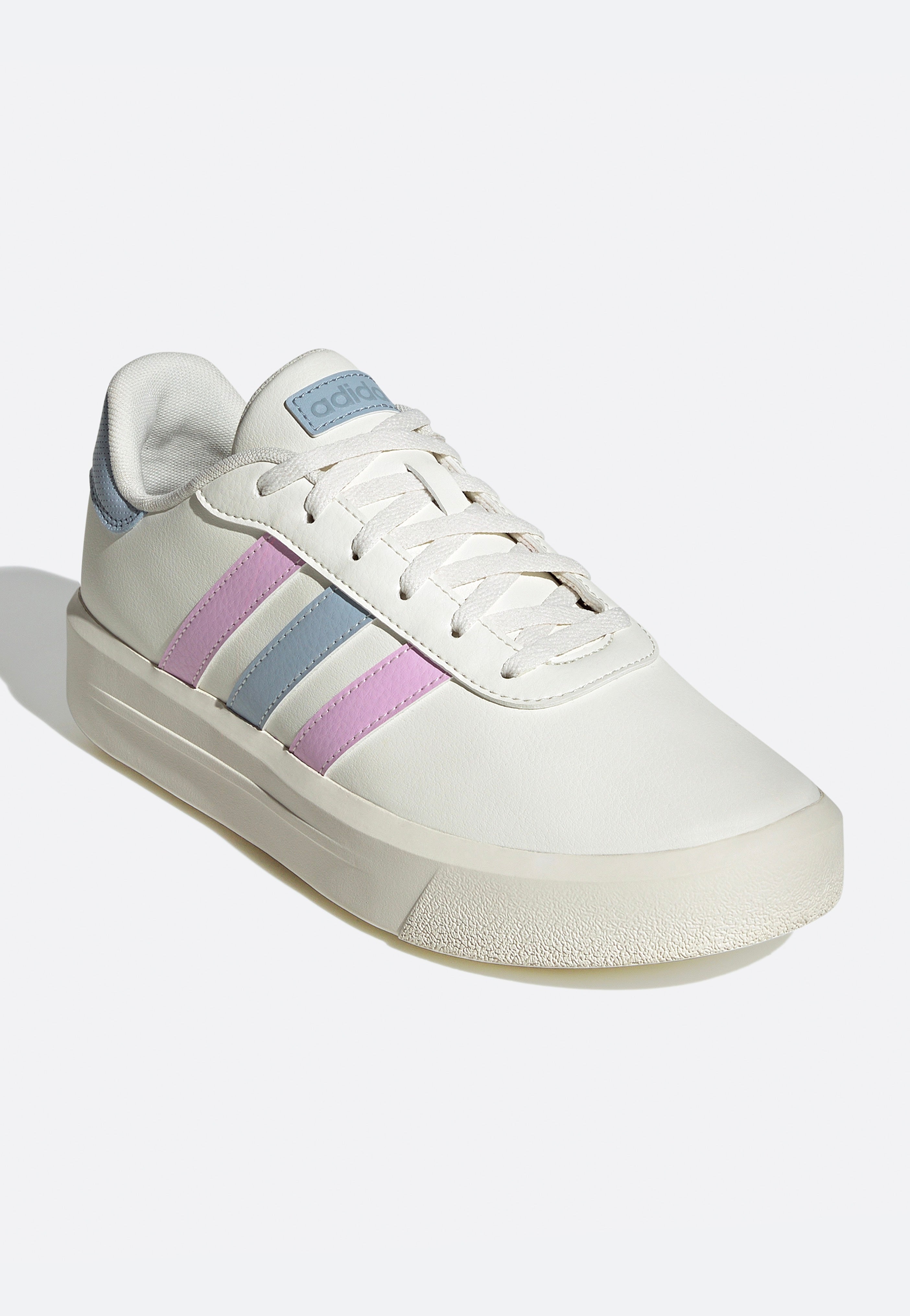 Adidas - Court Platform Owhite/Blilil/Wonblu - Girl Shoes | Women-Image