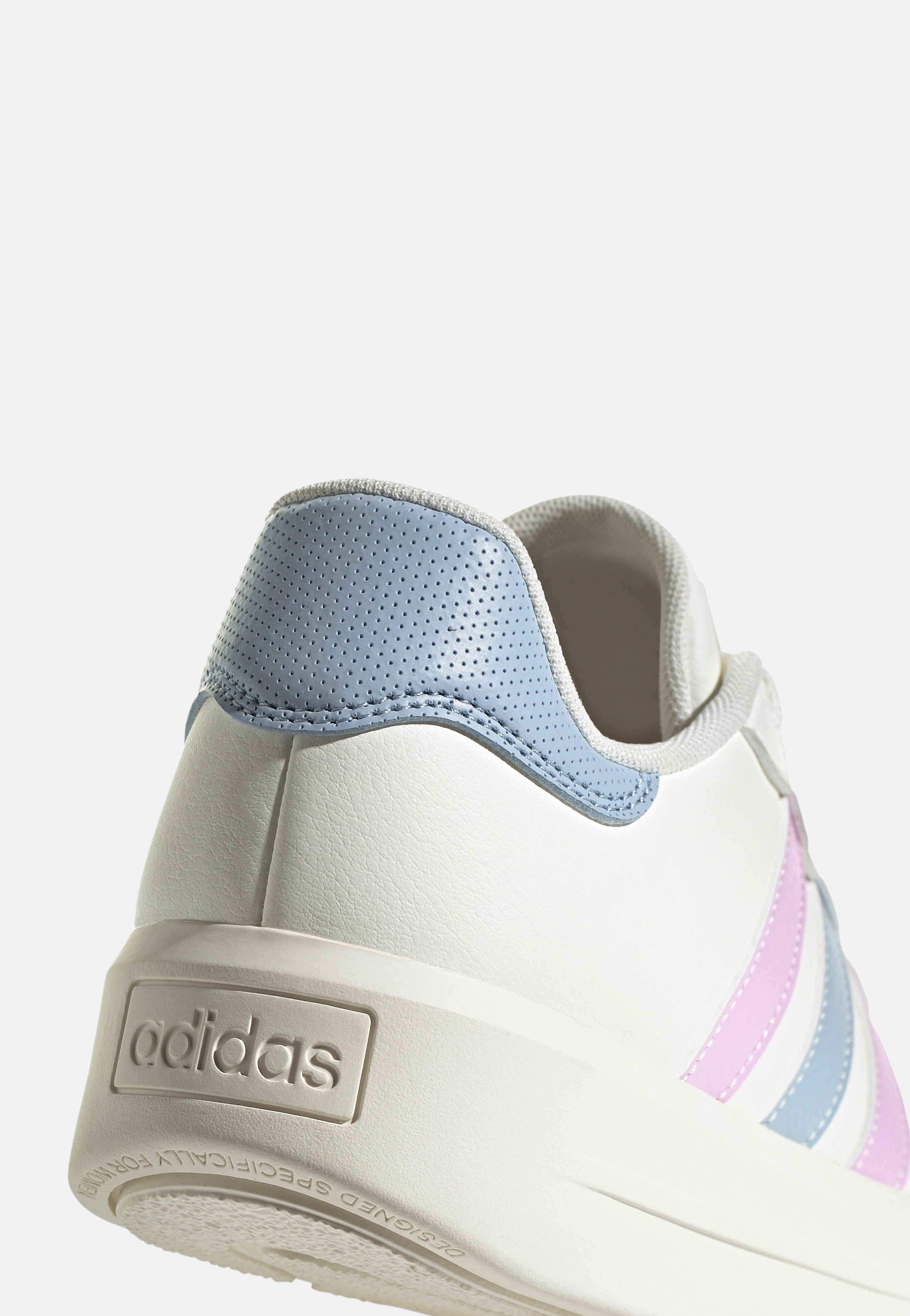 Adidas - Court Platform Owhite/Blilil/Wonblu - Girl Shoes | Women-Image