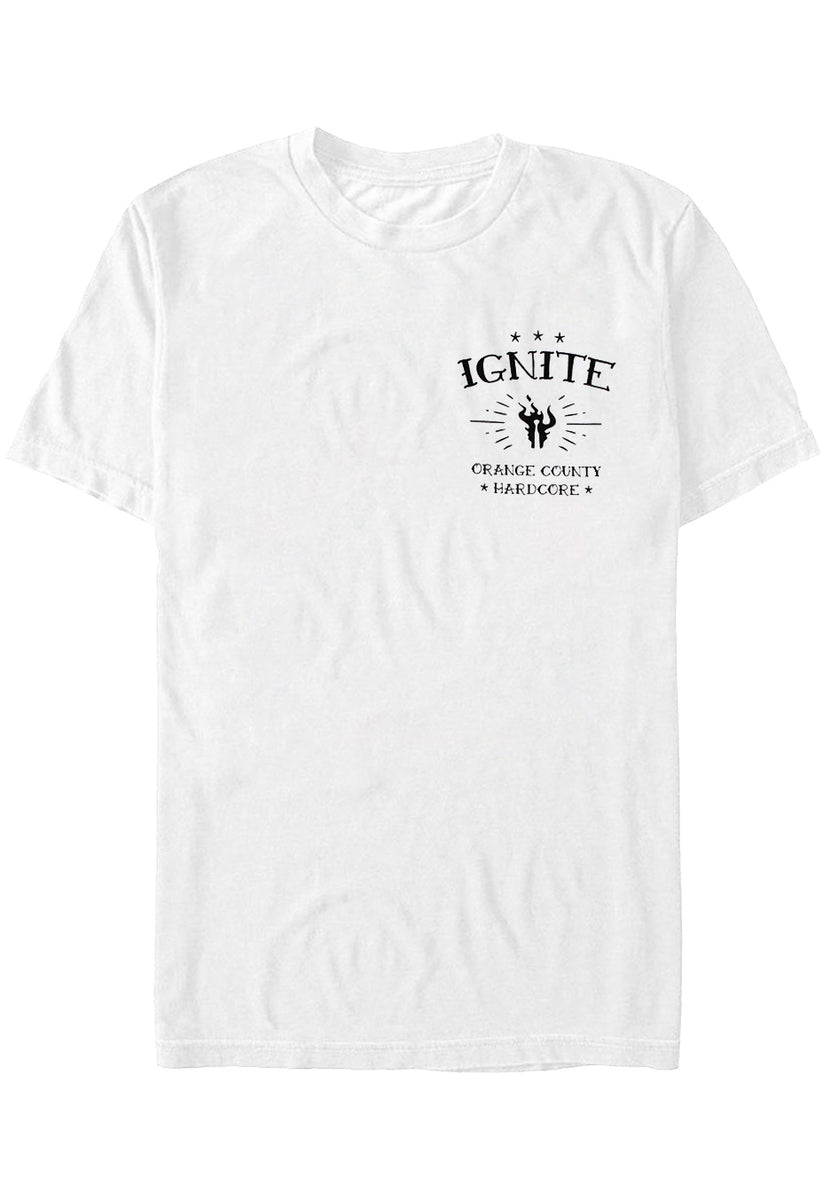 Ignite - Cobra White - T-Shirt | Impericon