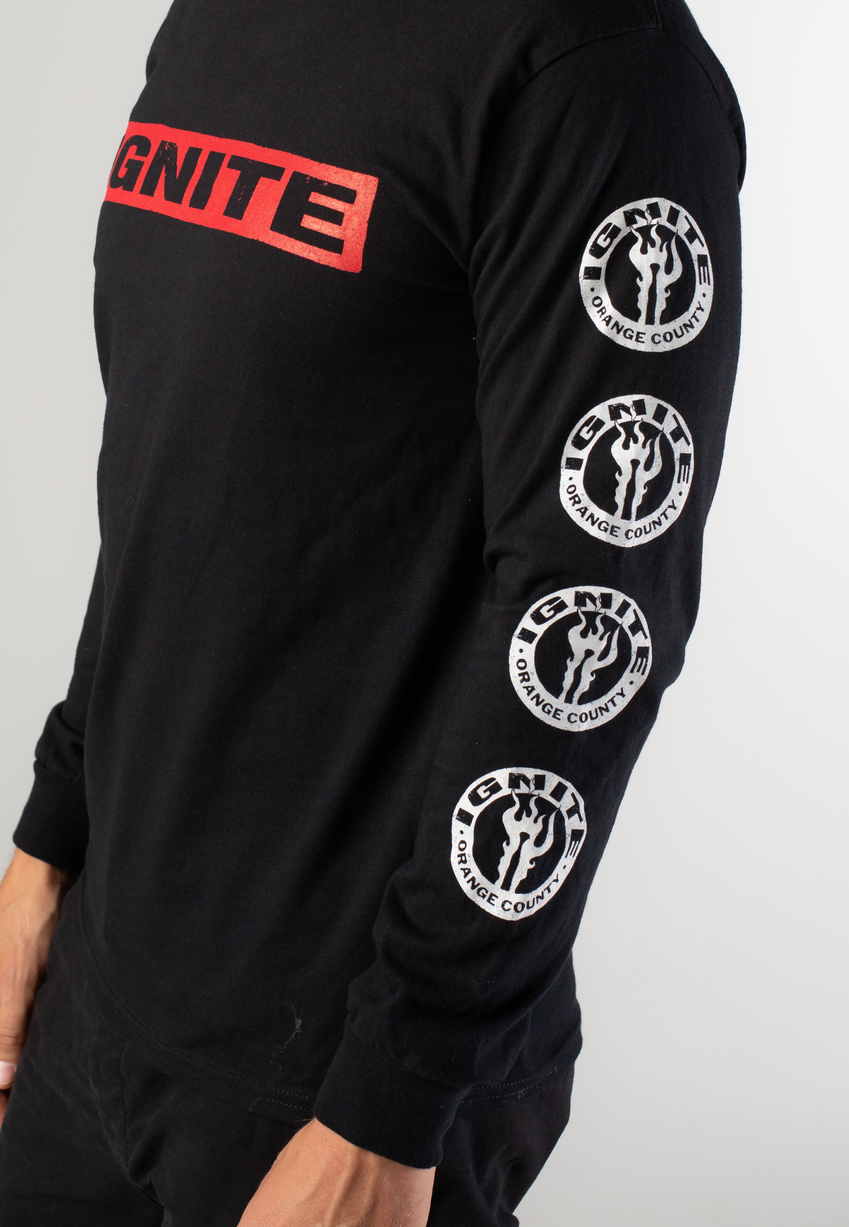 Ignite - Red/White OG 2 - Longsleeve | Men-Image