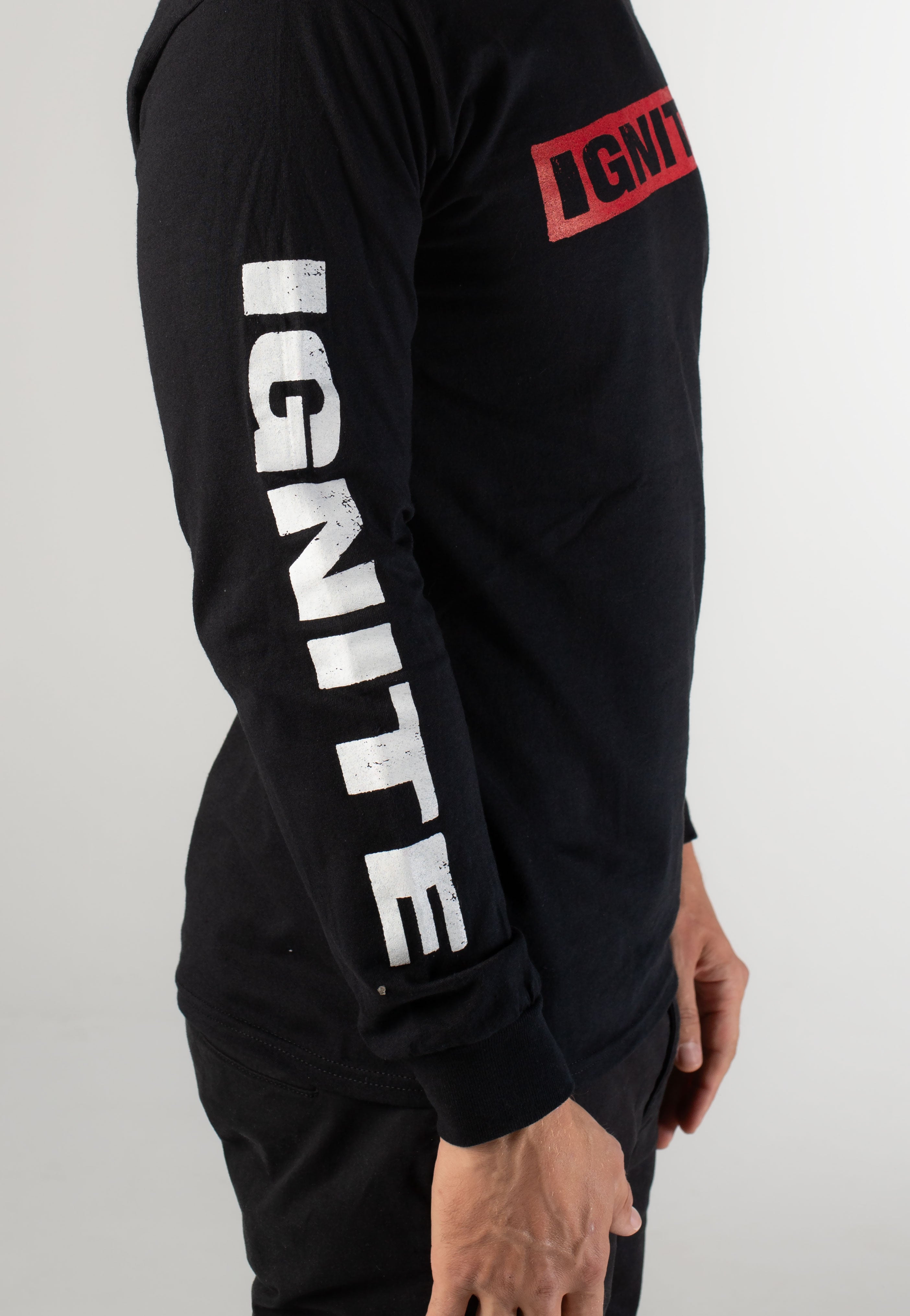 Ignite - Red/White OG 2 - Longsleeve | Men-Image