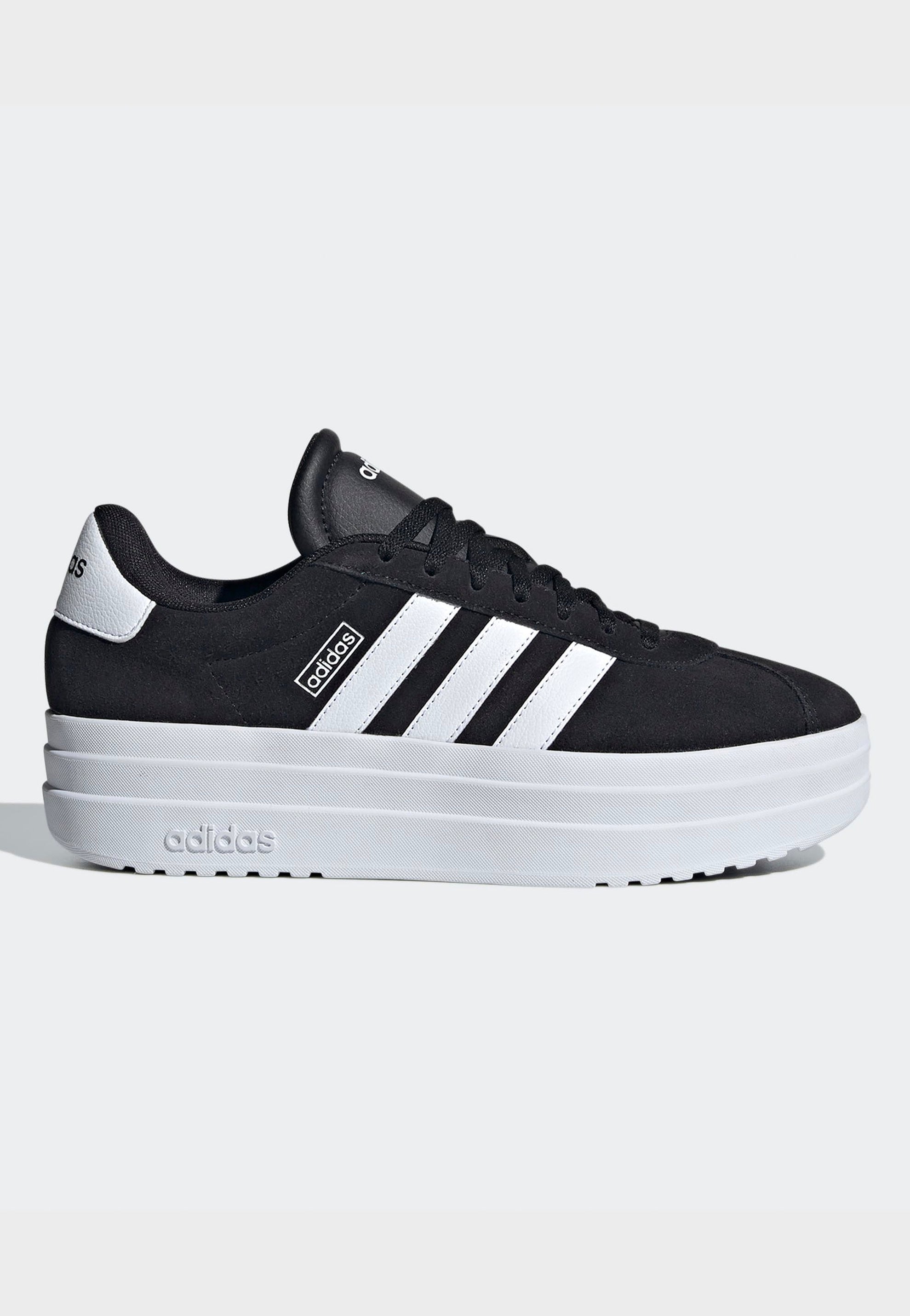 Adidas - VL Court Bold Cblack/Ftwwht/Ftwwht - Girl Shoes | Women-Image