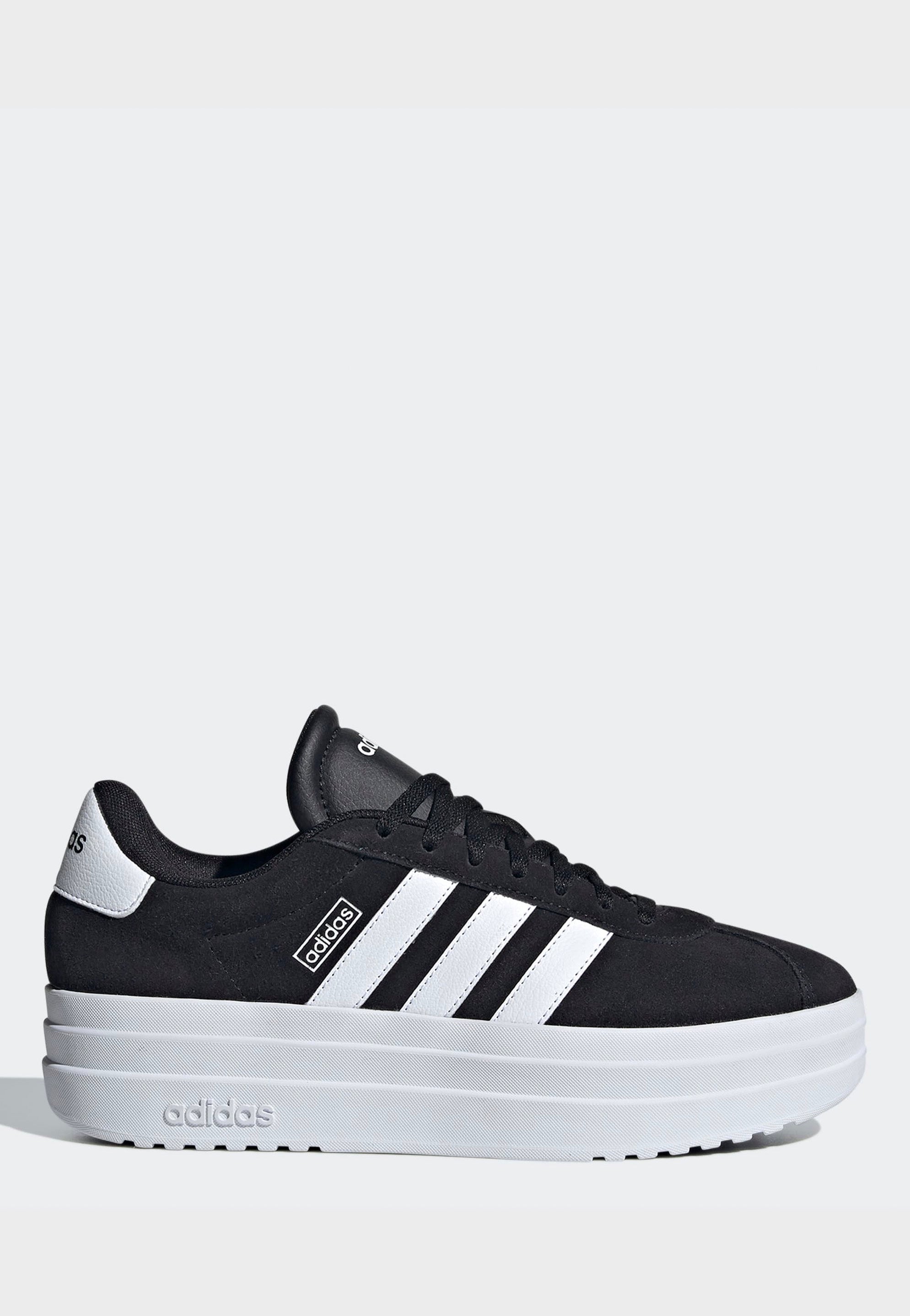 Adidas - VL Court Bold Cblack/Ftwwht/Ftwwht - Girl Shoes | Women-Image