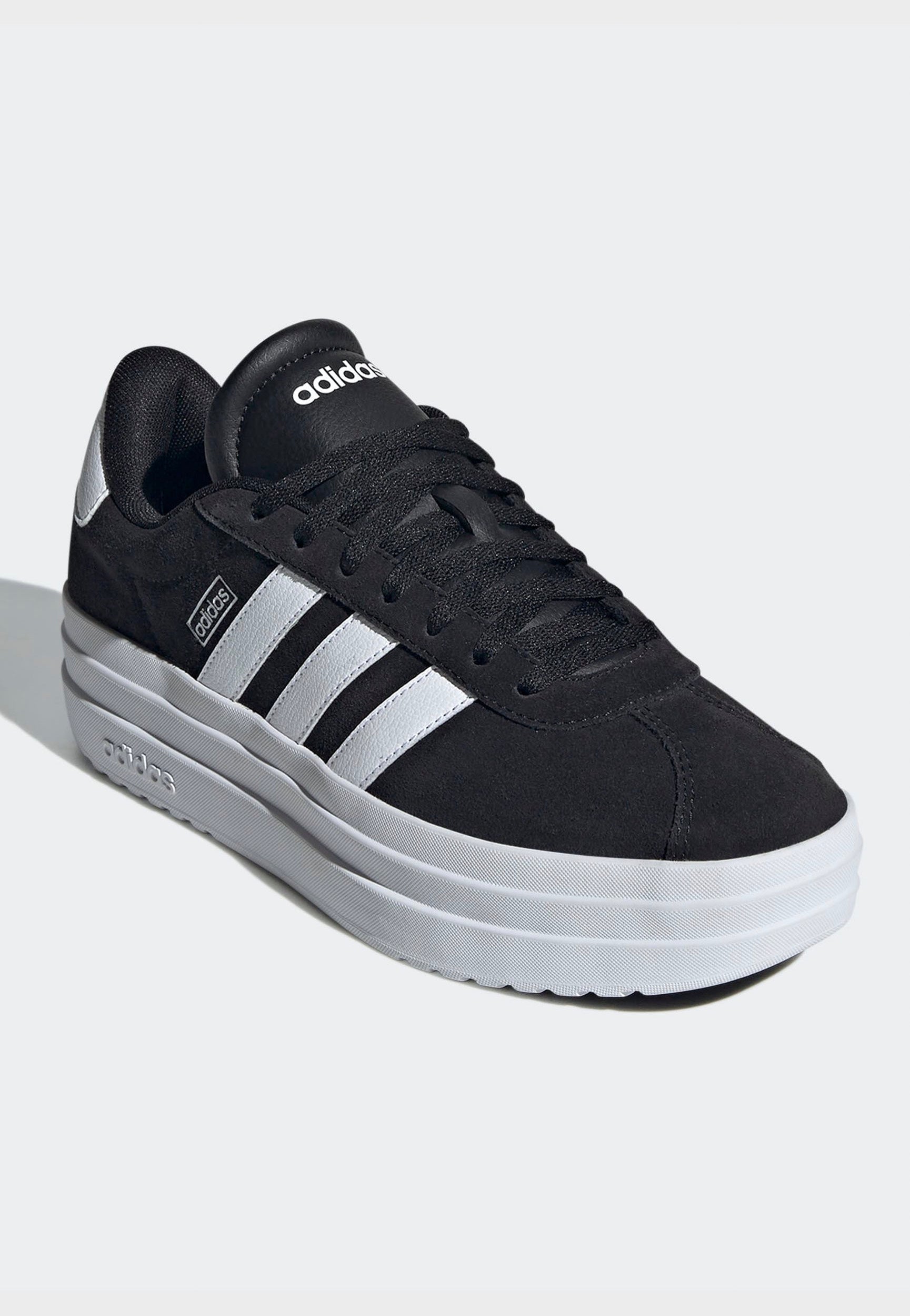 Adidas - VL Court Bold Cblack/Ftwwht/Ftwwht - Girl Shoes | Women-Image