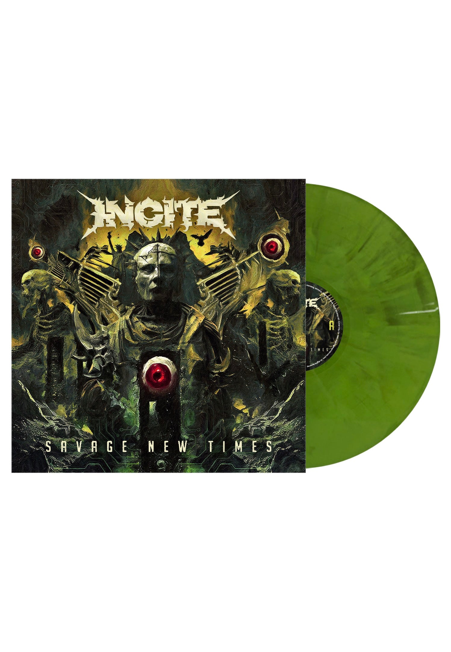 Incite - Savage New Times Green/Black - Marbled Vinyl | Neutral-Image