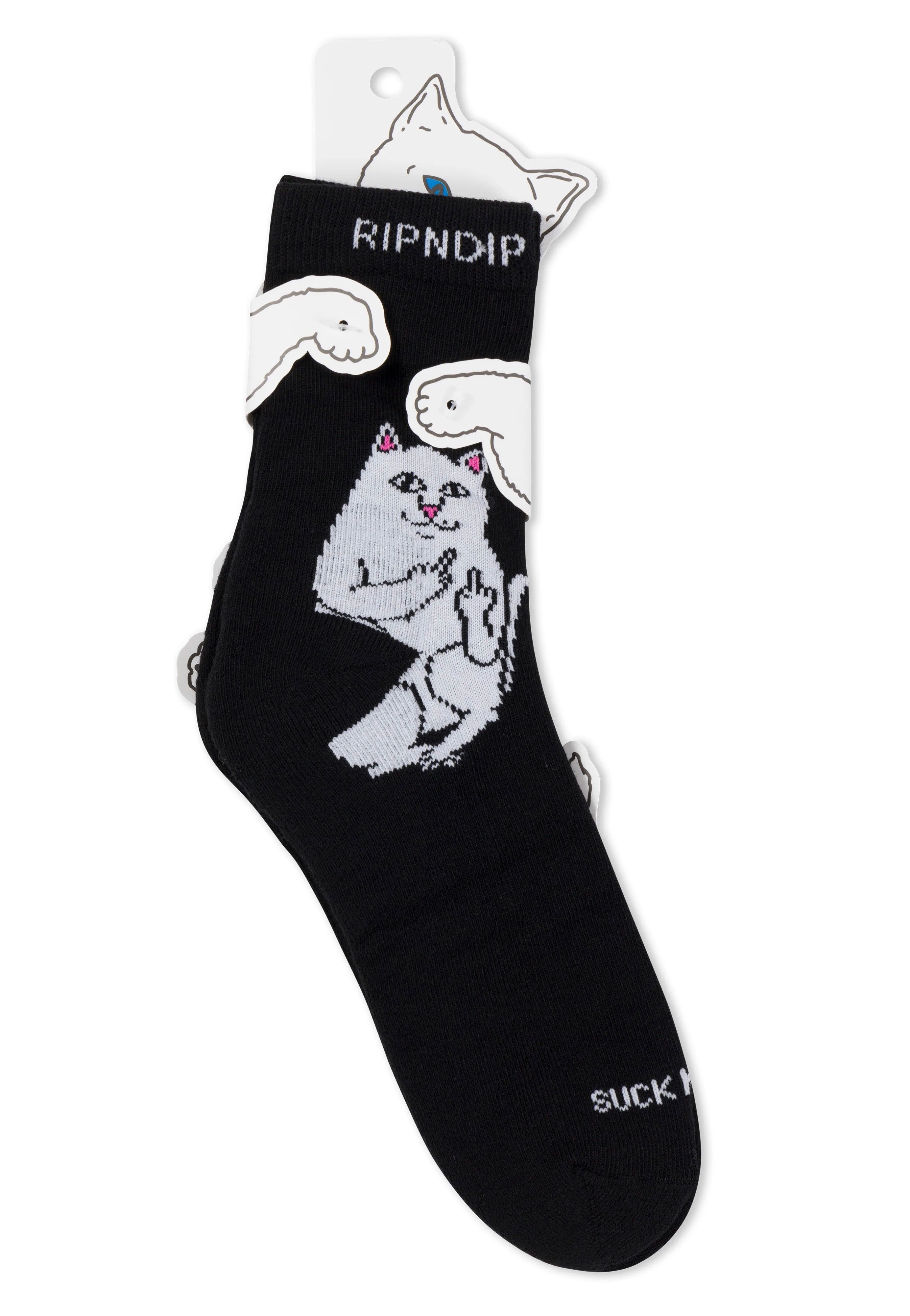 RIPNDIP - Lord Nermal Black - Socks | Neutral-Image