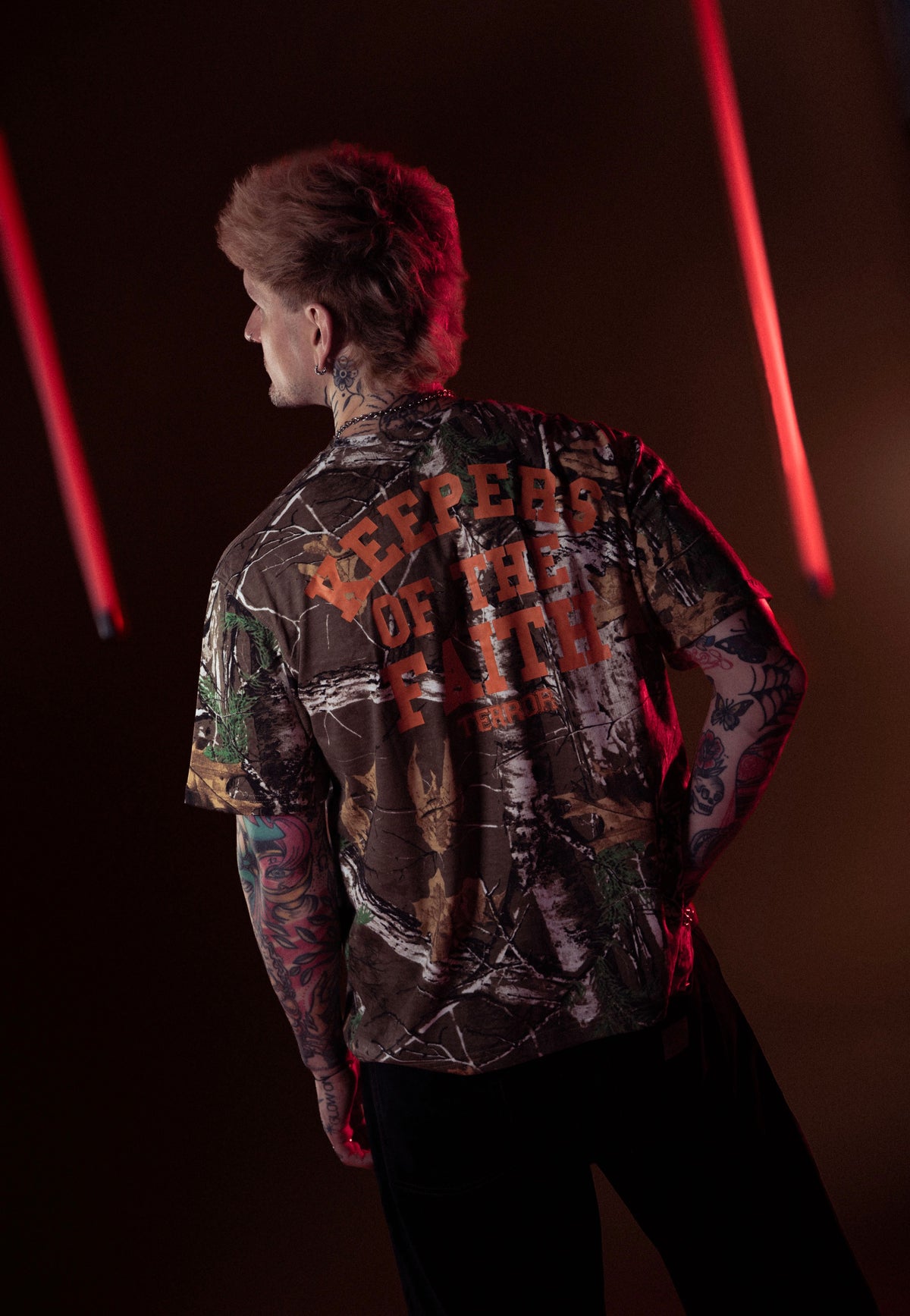 Terror Keepers Of The Faith Real Camo Camiseta | Men-Image