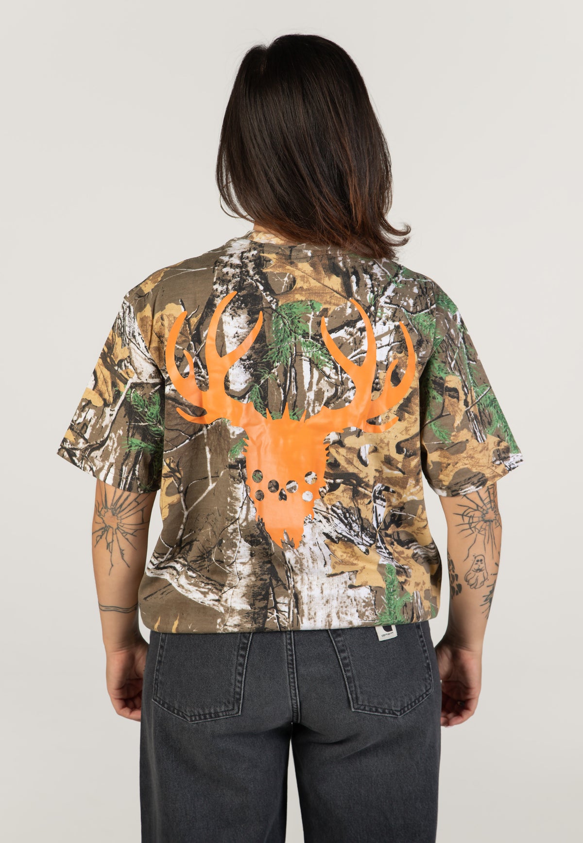 Whitechapel Logo Real Camo T-Shirt | Women-Image