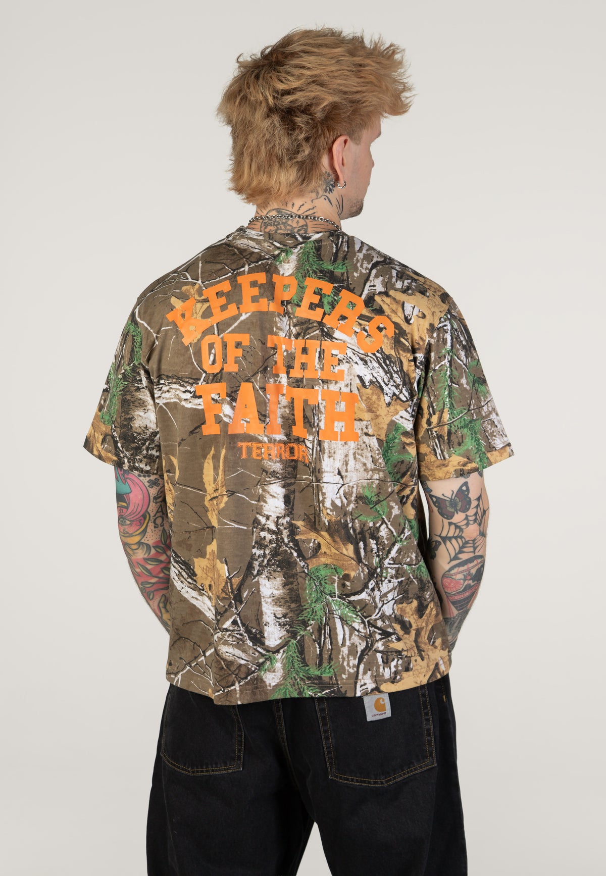Terror Keepers Of The Faith Real Camo Tričko | Men-Image