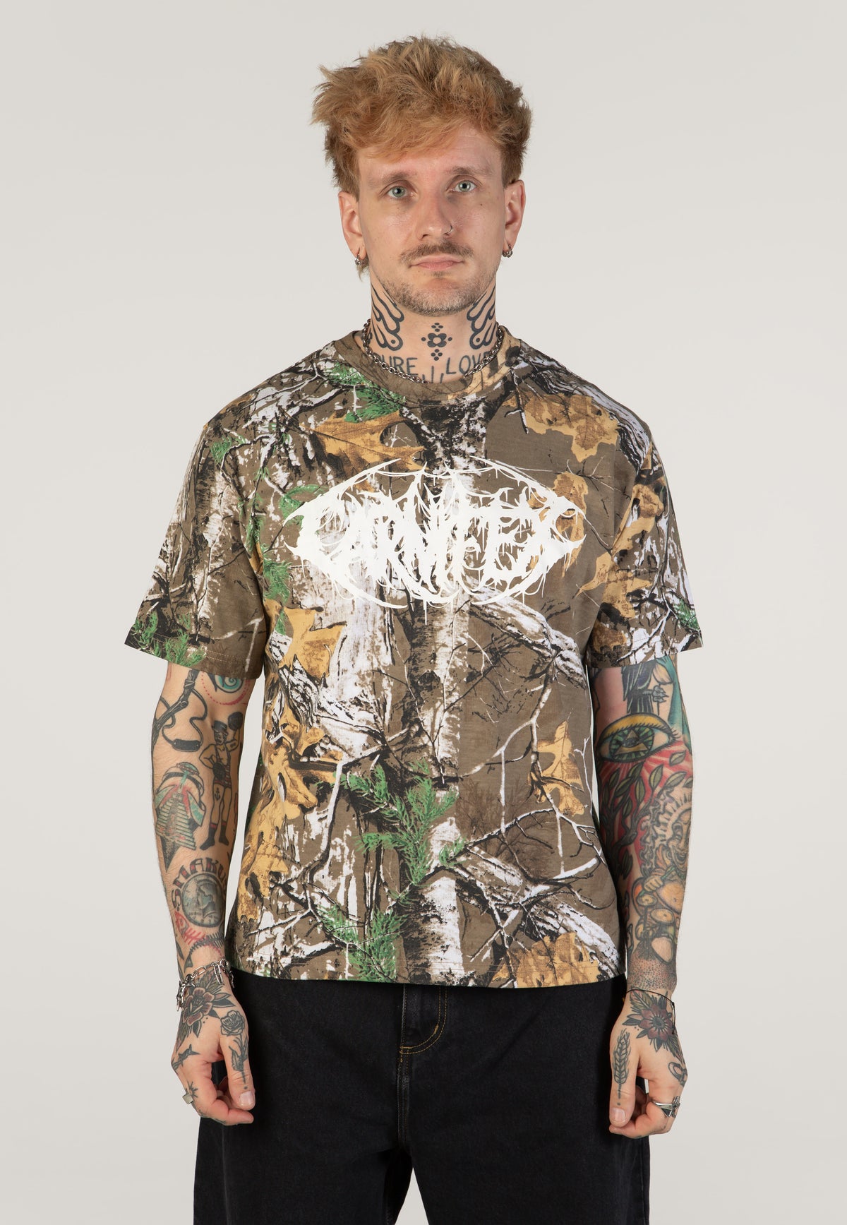 Carnifex Defend Death Metal Real Camo Camiseta | Men-Image