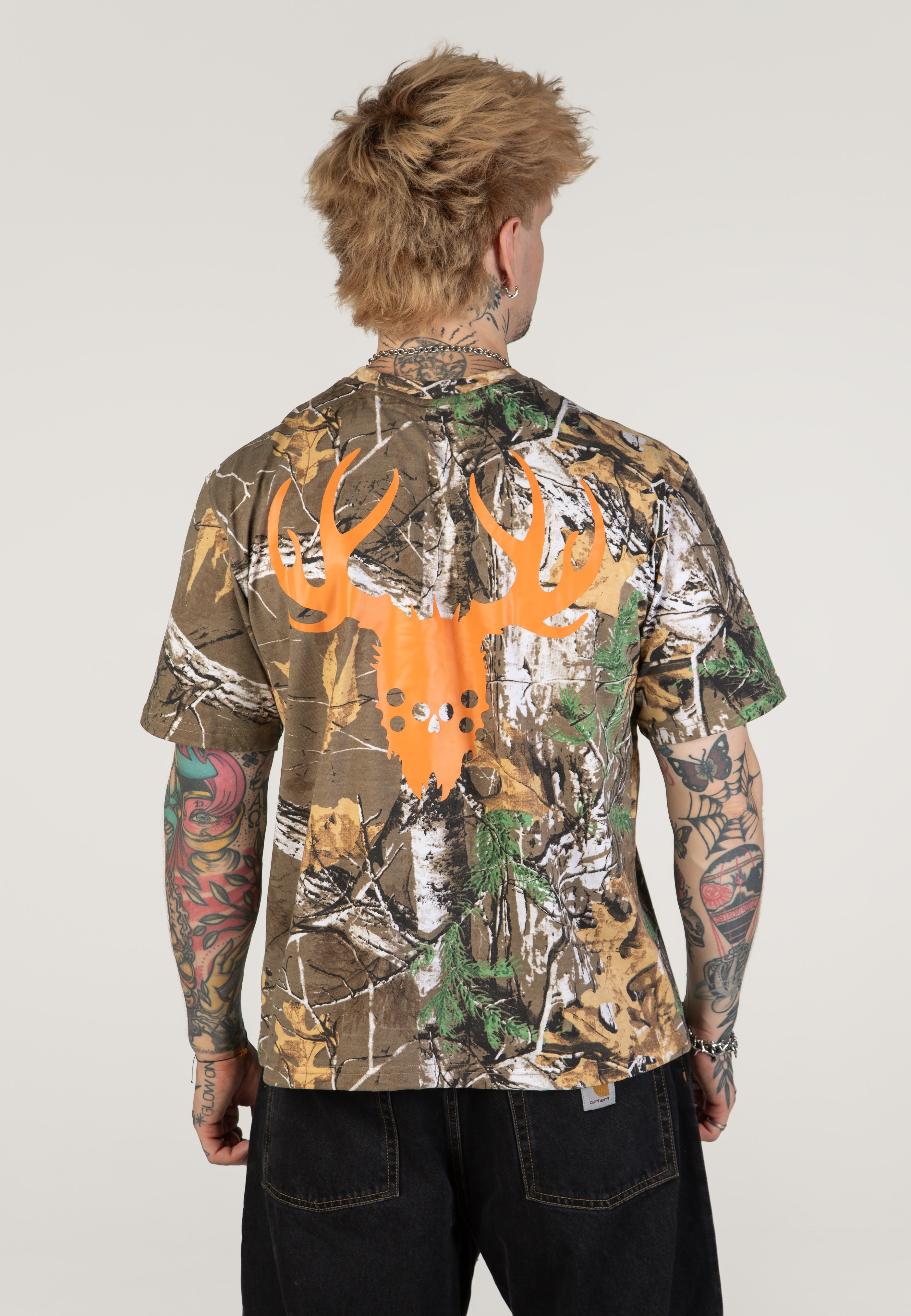 Whitechapel Logo Real Camo T-Shirt | Men-Image