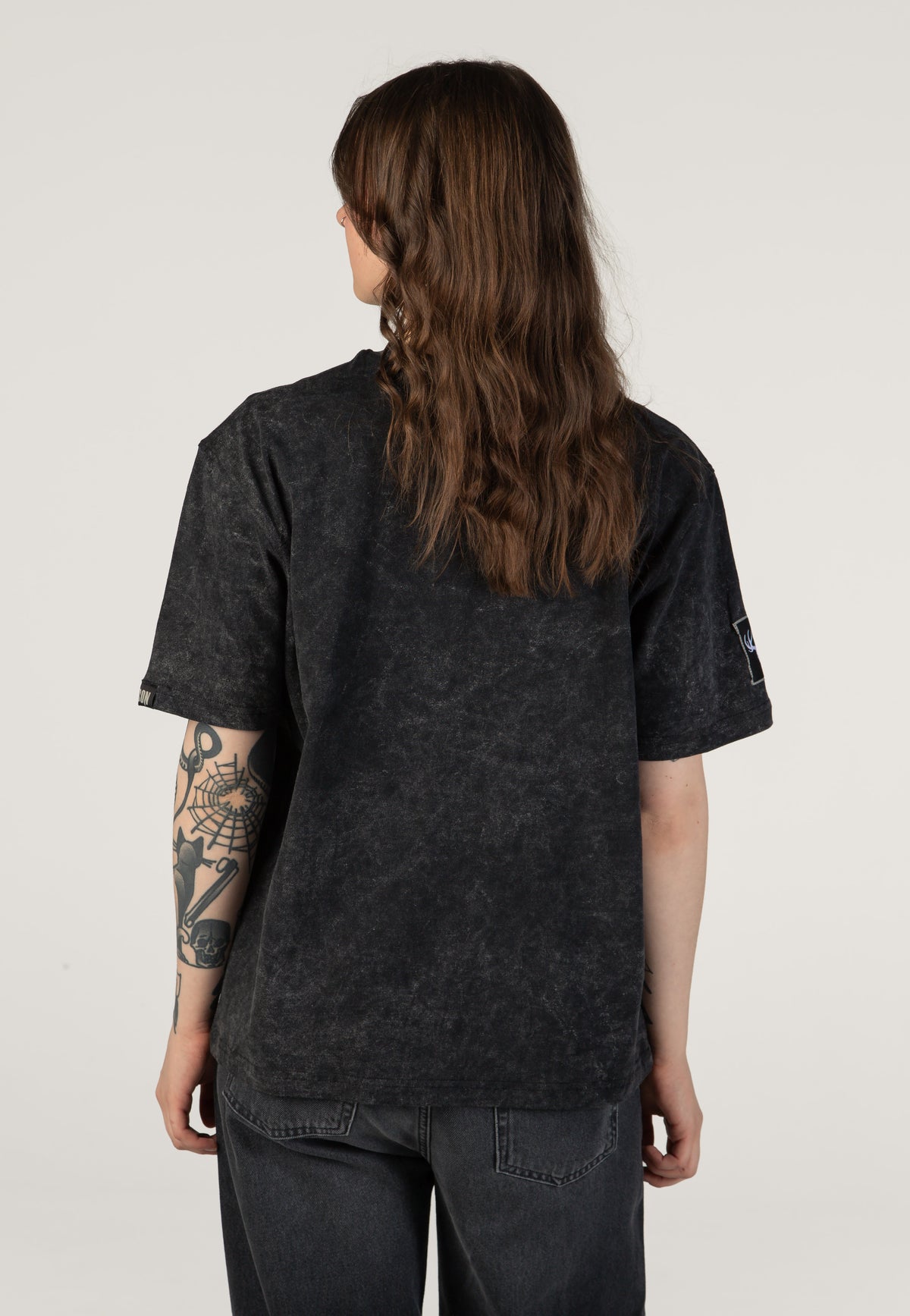 Whitechapel Logo Acid Wash Premium T-Shirt | Women-Image