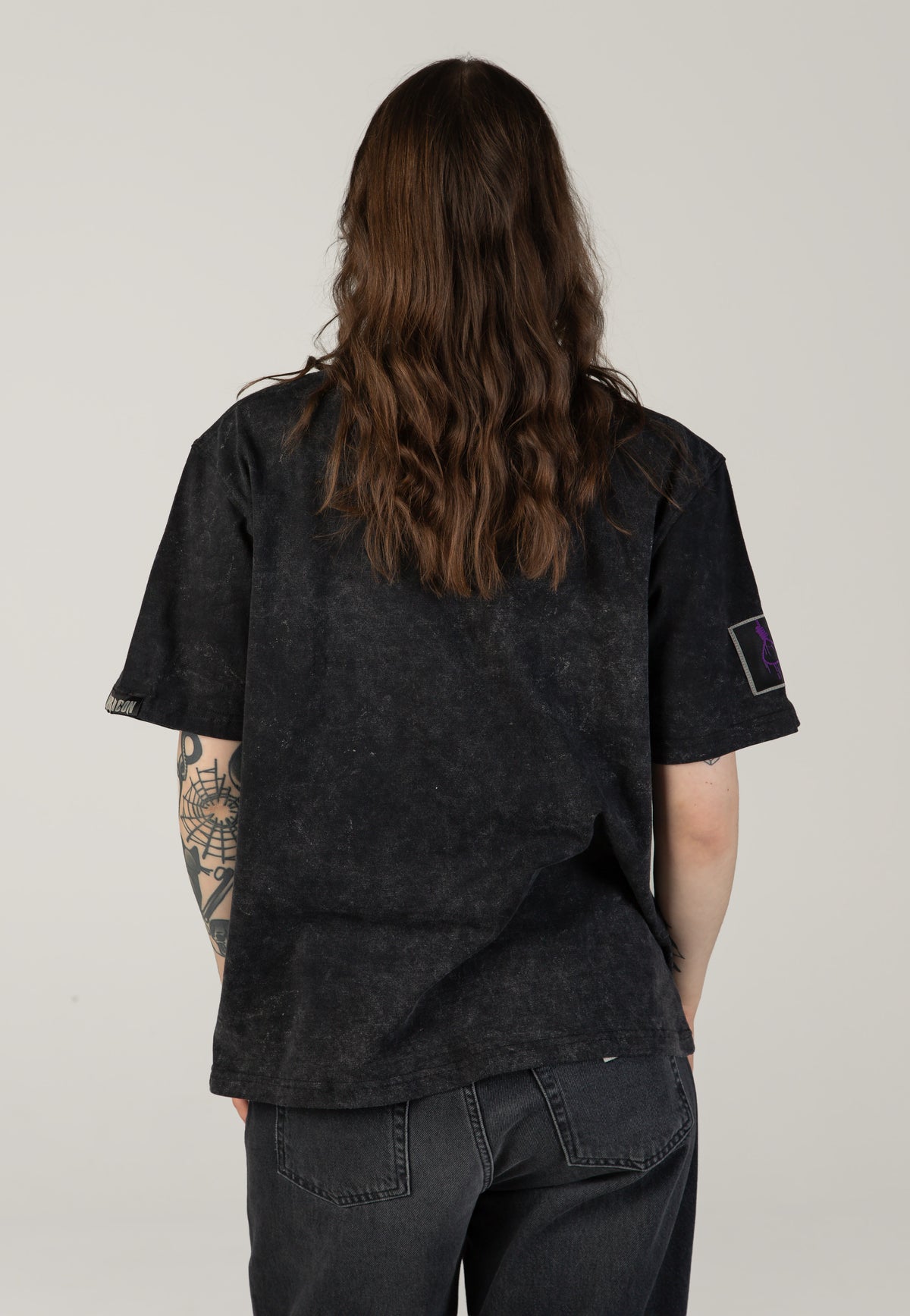 Paleface Swiss Logo Acid Wash Premium T-Shirt | Women-Image