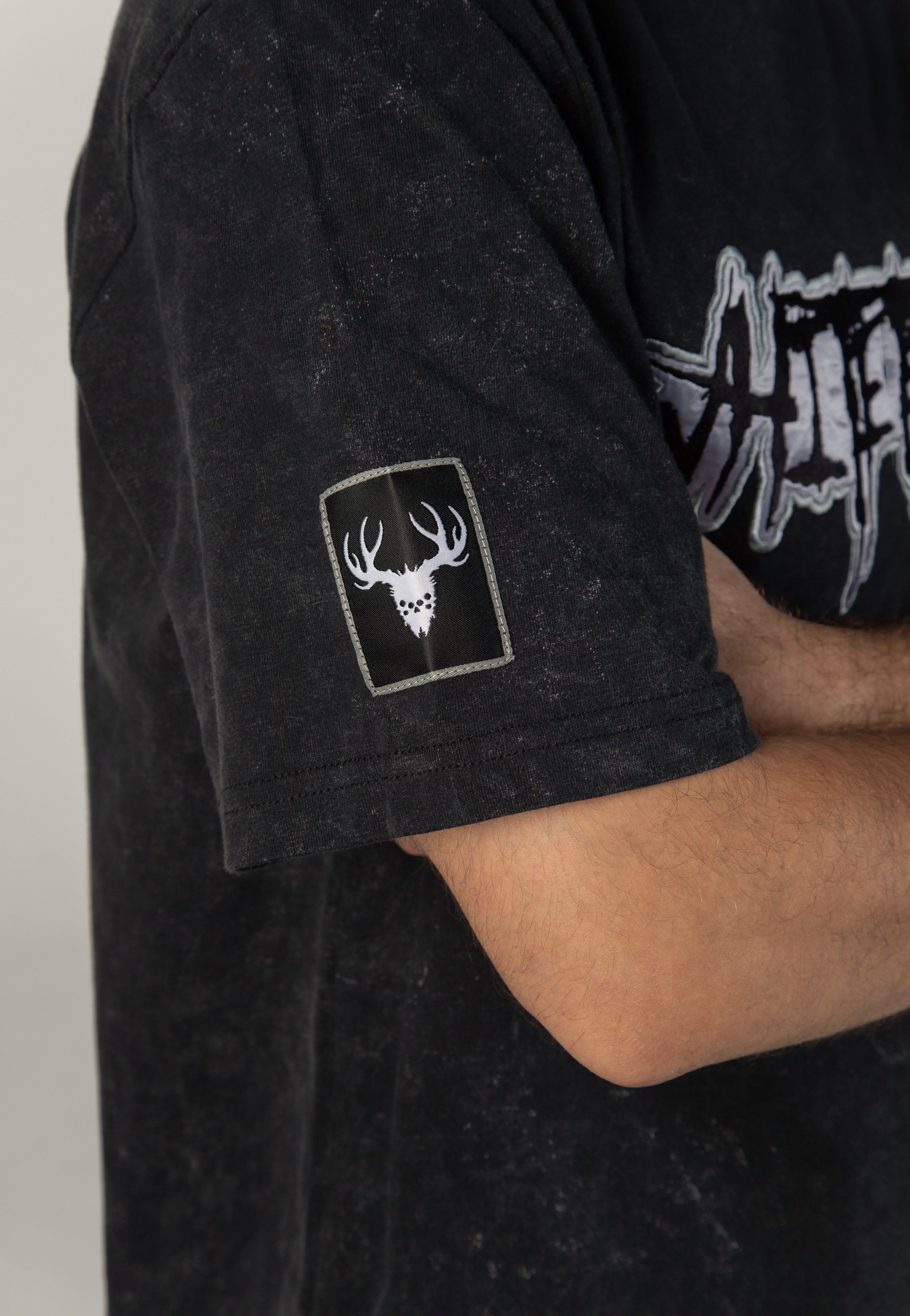 Whitechapel Logo Acid Wash Premium T-Shirt | Men-Image