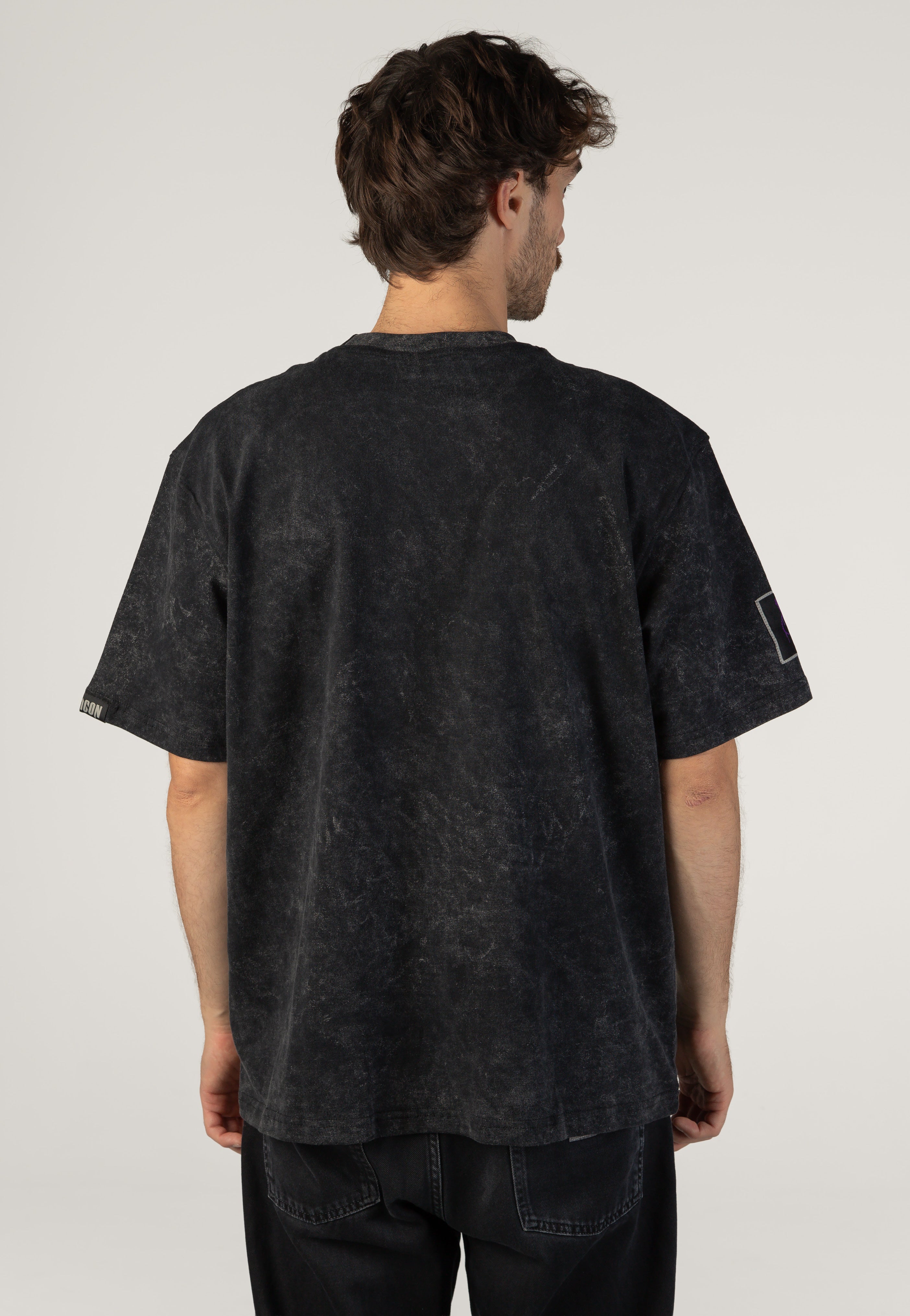 Paleface Swiss Logo Acid Wash Premium Tričko | Men-Image