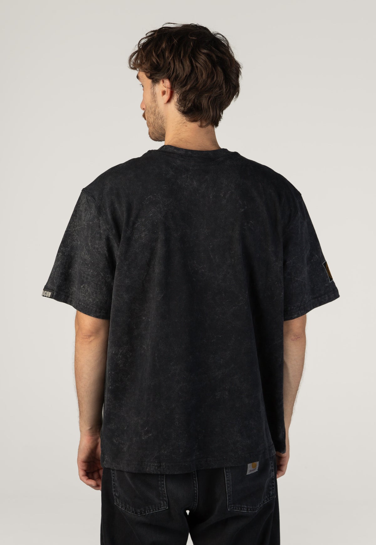 Parkway Drive Logo Acid Wash Premium T-Shirt | Men-Image