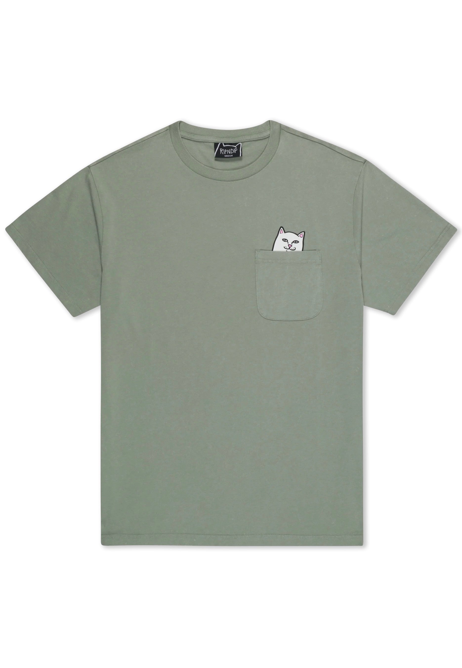 RIPNDIP - Lord Nermal Pocket Sage Vintage Wash - T-Shirt | Men-Image