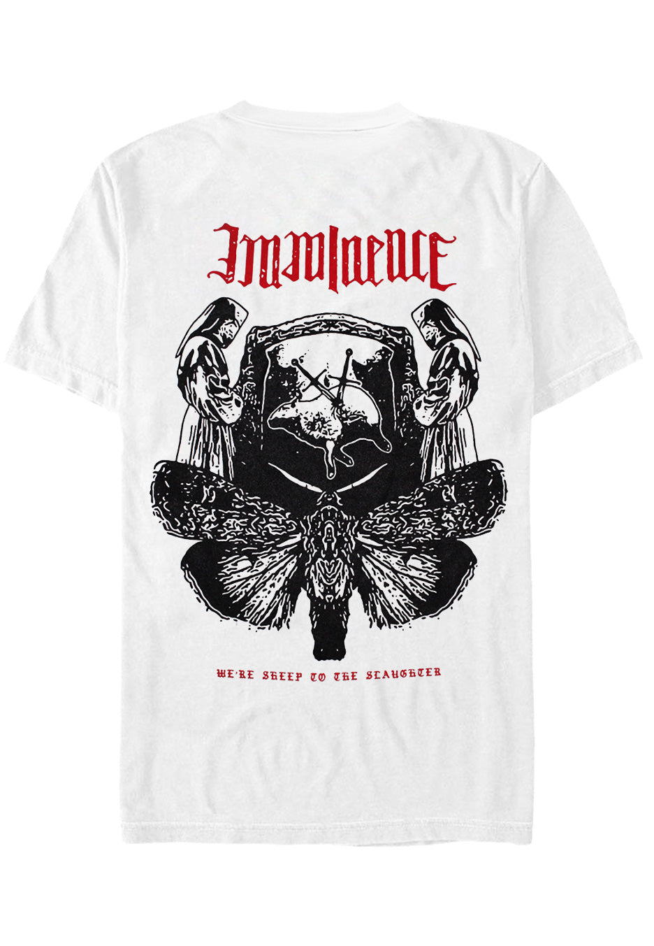 Imminence - Sheep To The Slaughter White - T-Shirt | Neutral-Image